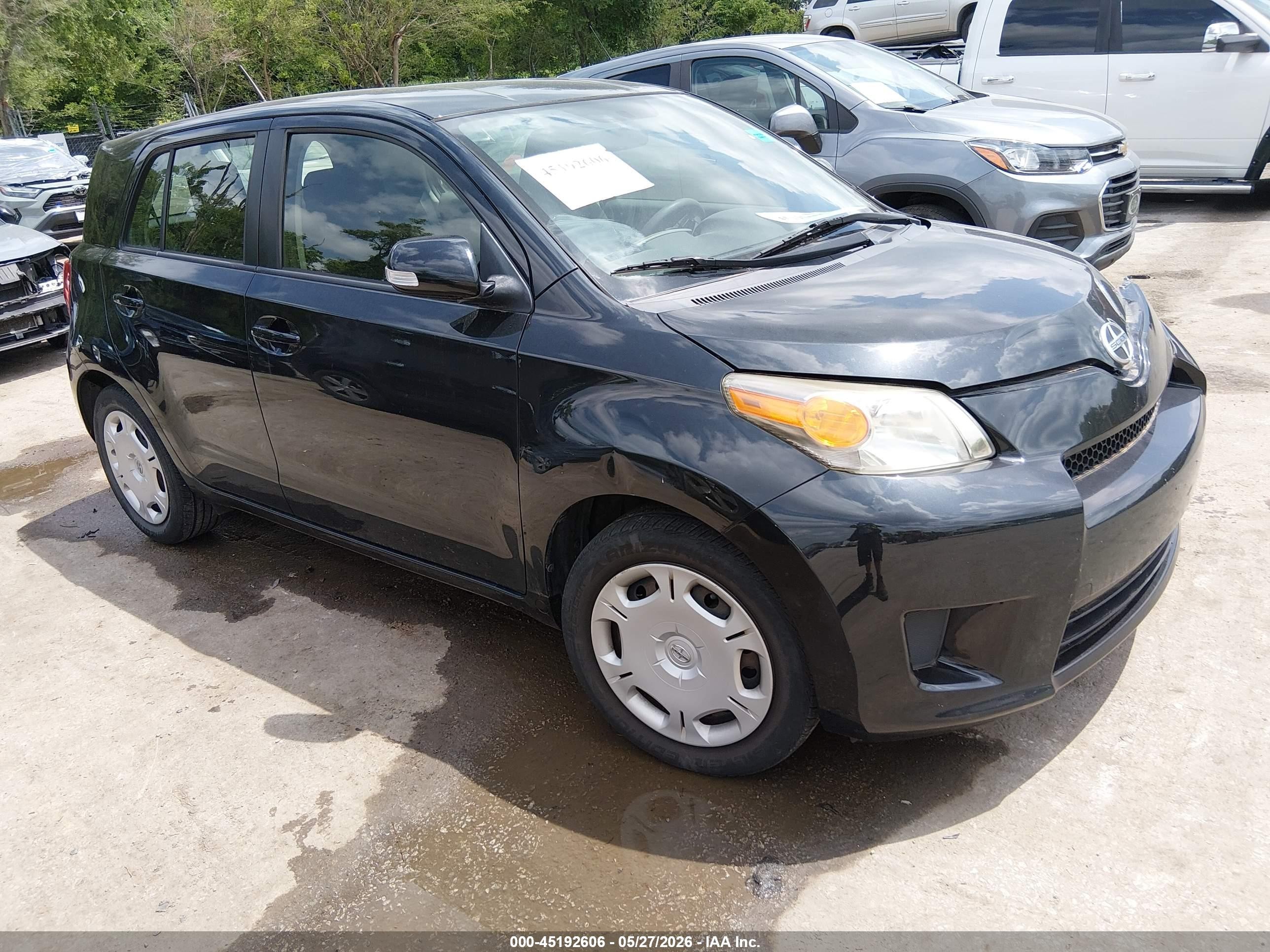 2014 Scion Xd VIN JTKKUPB48E1041735 IAAI salvage auction — Front End, Salvage (Kansas), sold $875 on 2026-10-01 (photo 1)