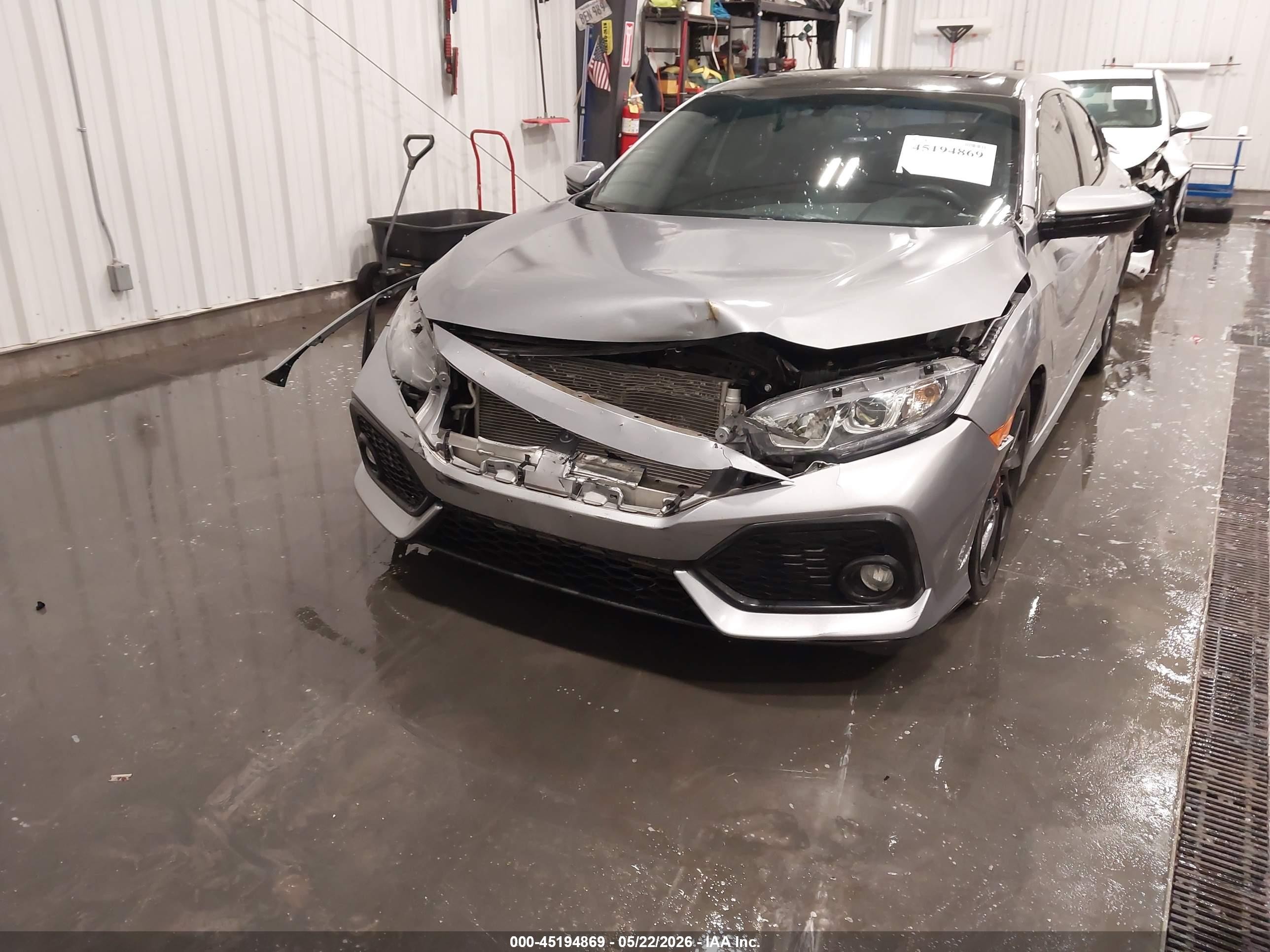 2018 Honda Civic VIN 2HGFC1E50JH701292 IAAI salvage auction — Front End, Certificate Of Title (Nebraska), sold $4,500 on 2026-07-06 (photo 6)
