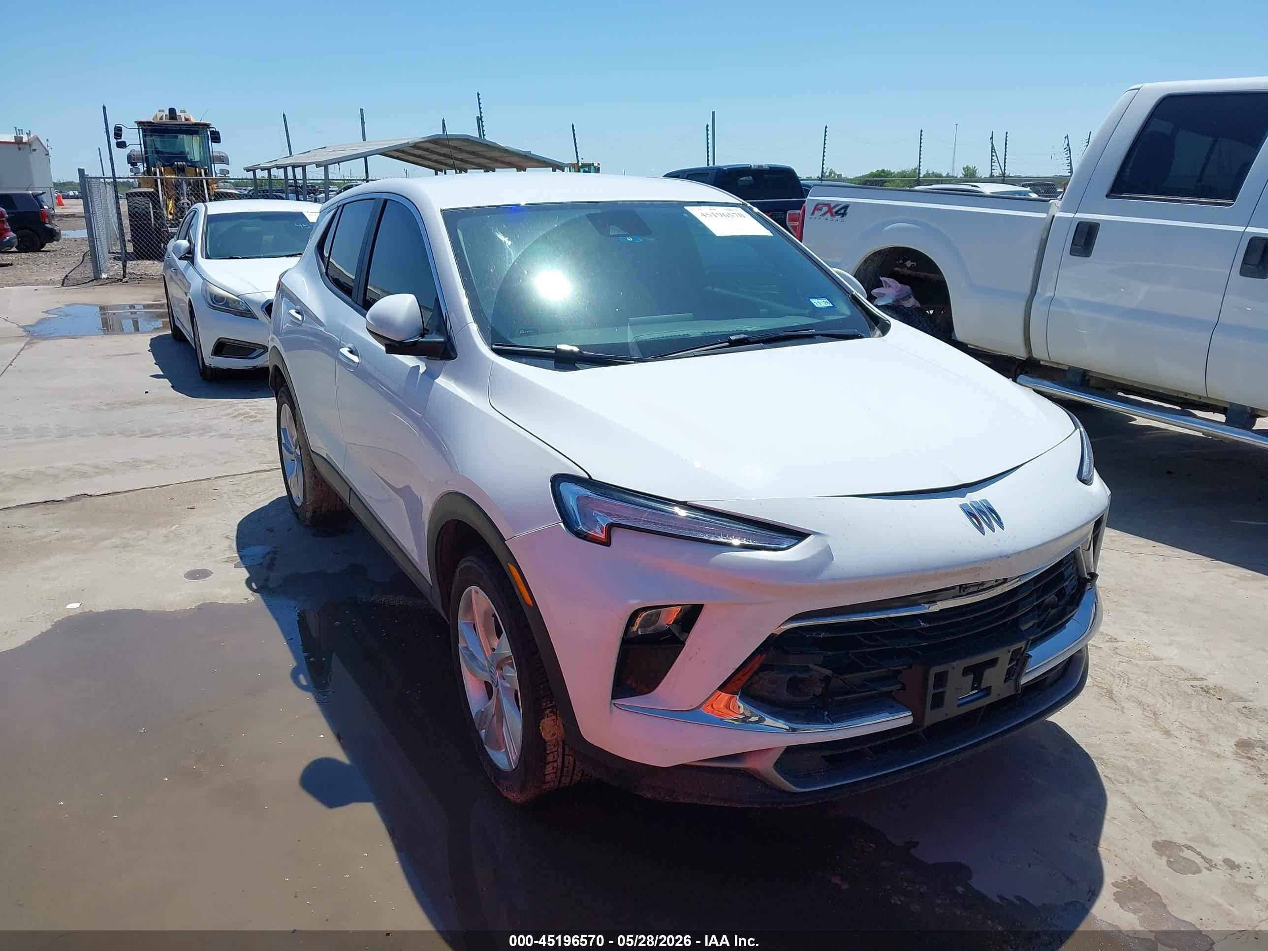 2024 Buick Encore GX VIN KL4AMBSL3RB201656 IAAI salvage auction — Front End, Salvage (Texas), sold $4,500 on 2026-09-25 (photo 1)