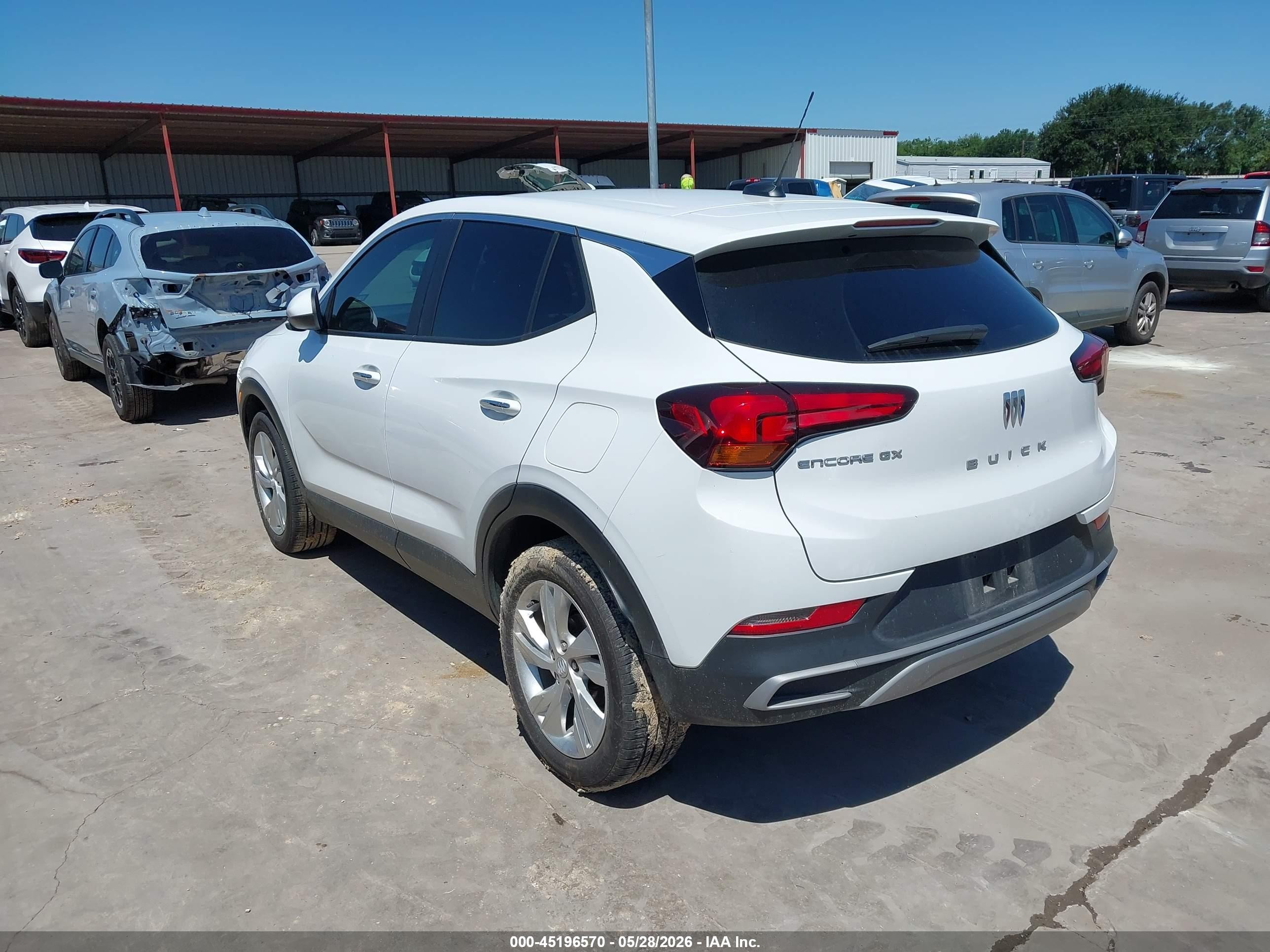 2024 Buick Encore GX VIN KL4AMBSL3RB201656 IAAI salvage auction — Front End, Salvage (Texas), sold $4,500 on 2026-09-25 (photo 3)