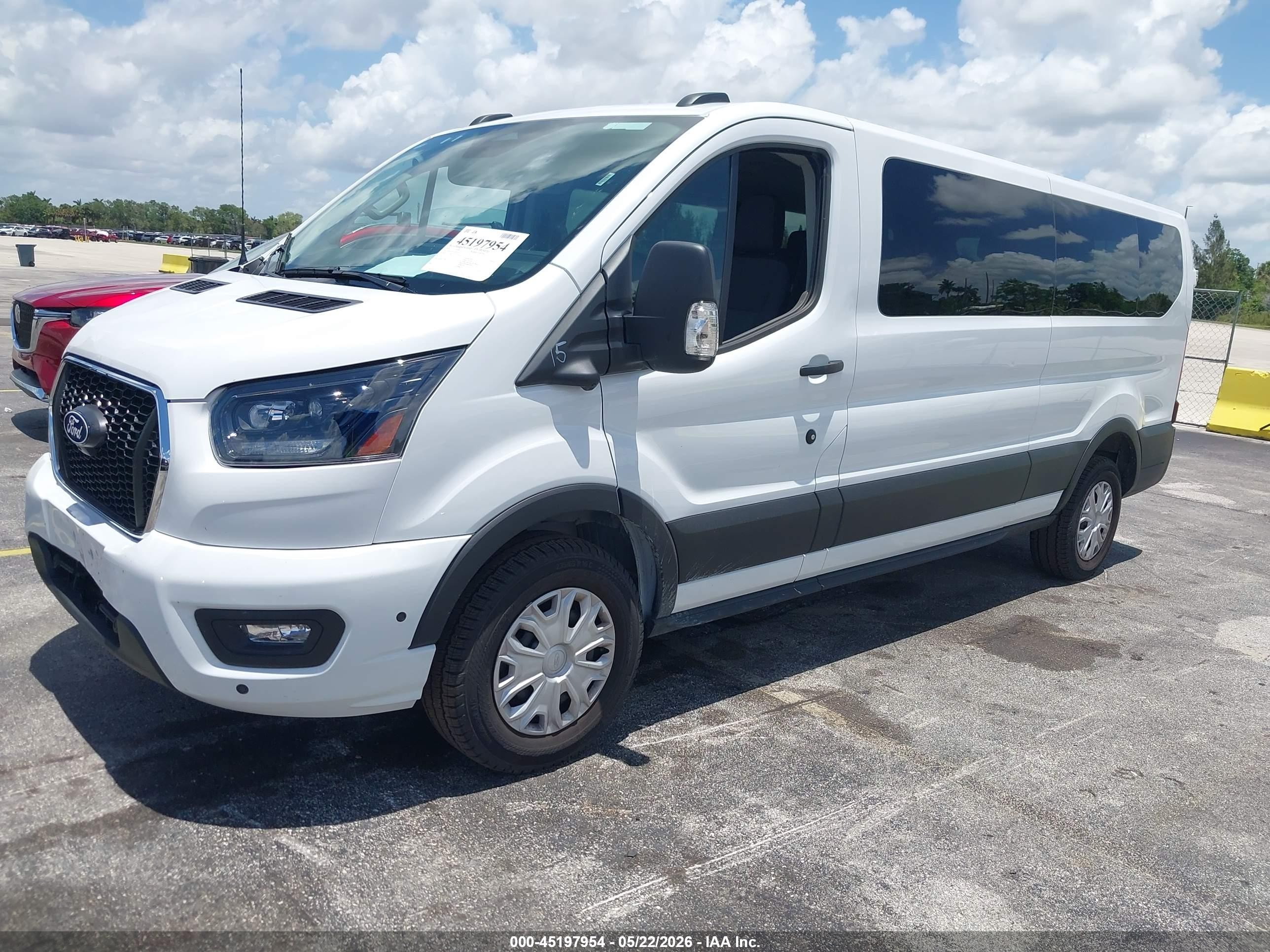 2026 Ford Transit-350 VIN 1FBAX2YG5TKA54145 IAAI salvage auction — Rear End, Clear (Florida), sold $27,500 on 2026-07-08 (photo 2)