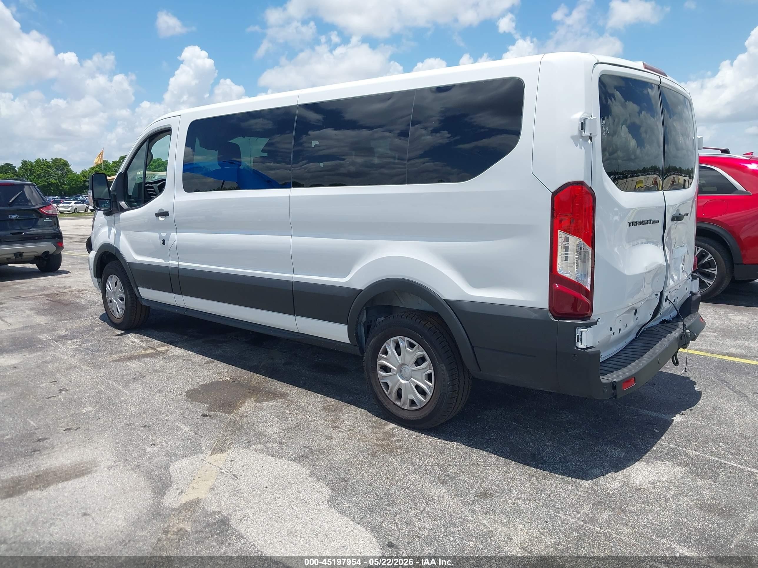 2026 Ford Transit-350 VIN 1FBAX2YG5TKA54145 IAAI salvage auction — Rear End, Clear (Florida), sold $27,500 on 2026-07-08 (photo 3)