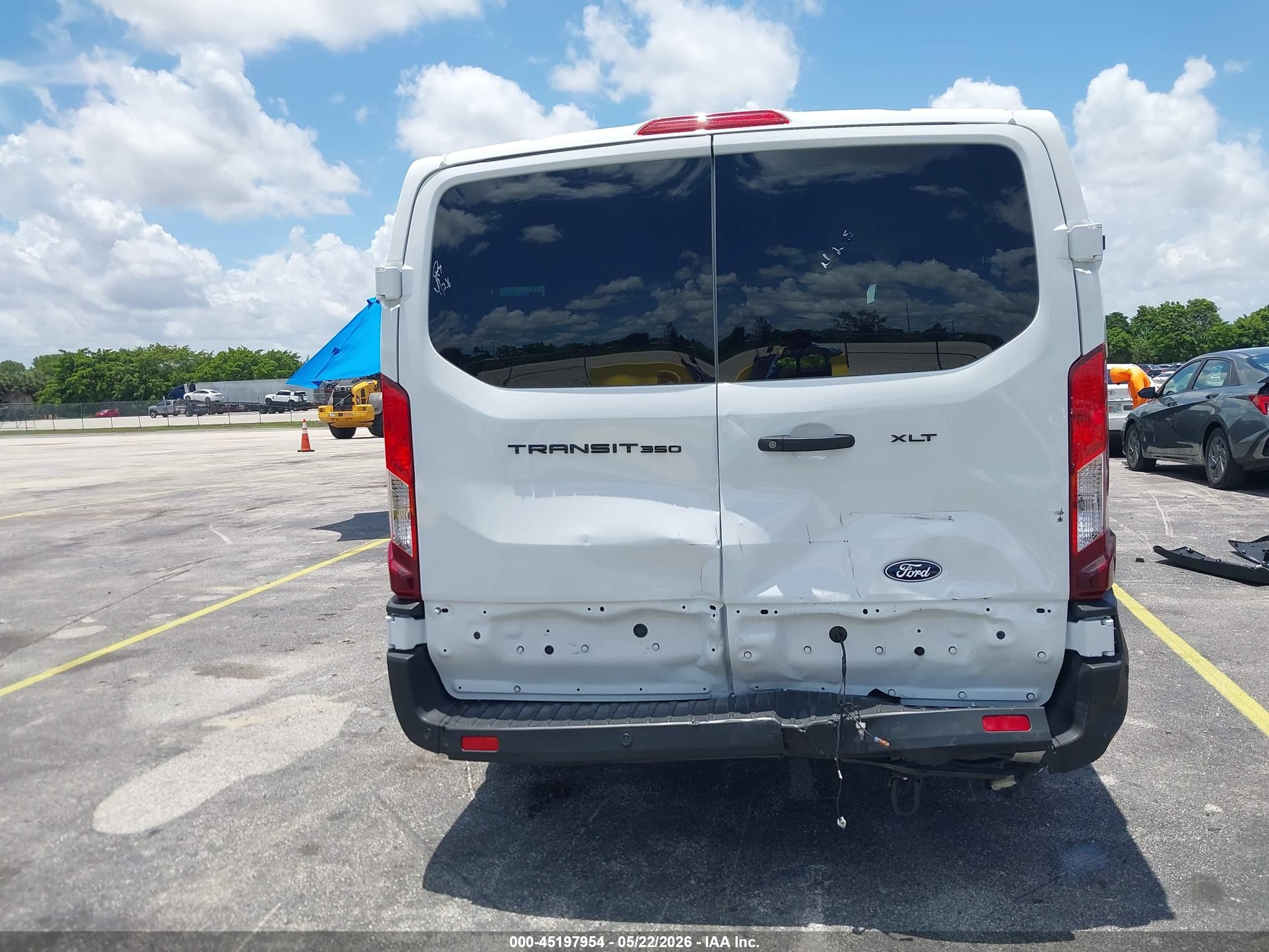 2026 Ford Transit-350 VIN 1FBAX2YG5TKA54145 IAAI salvage auction — Rear End, Clear (Florida), sold $27,500 on 2026-07-08 (photo 6)
