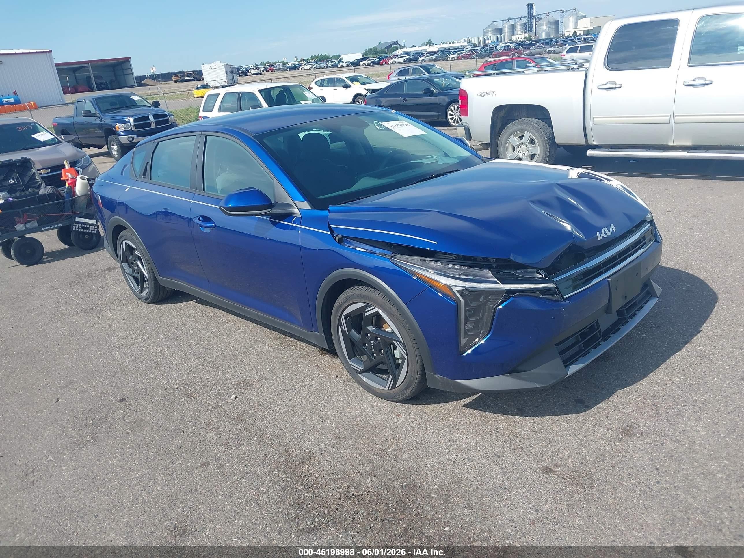 2025 Kia K4 VIN 3KPFU4DE4SE008821 — IAAI salvage auction photo