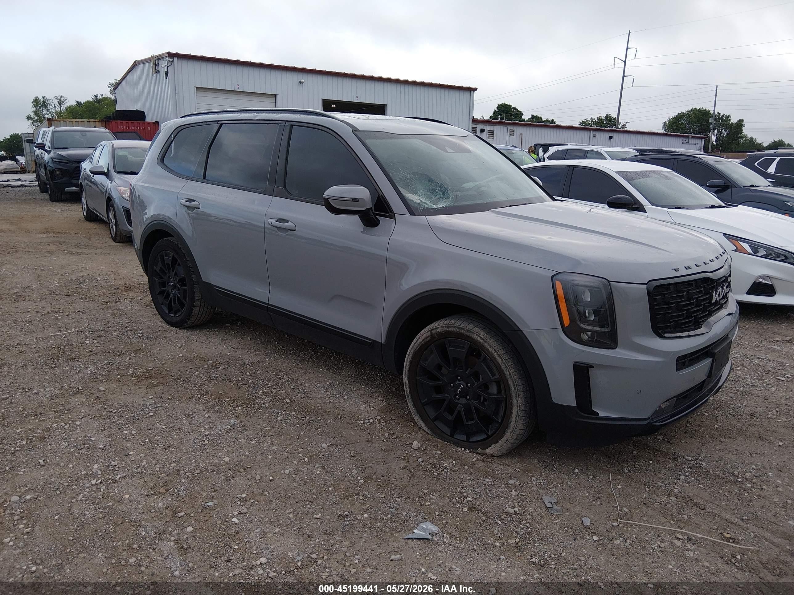2022 Kia Telluride VIN 5XYP5DHC0NG285239 — IAAI salvage auction photo
