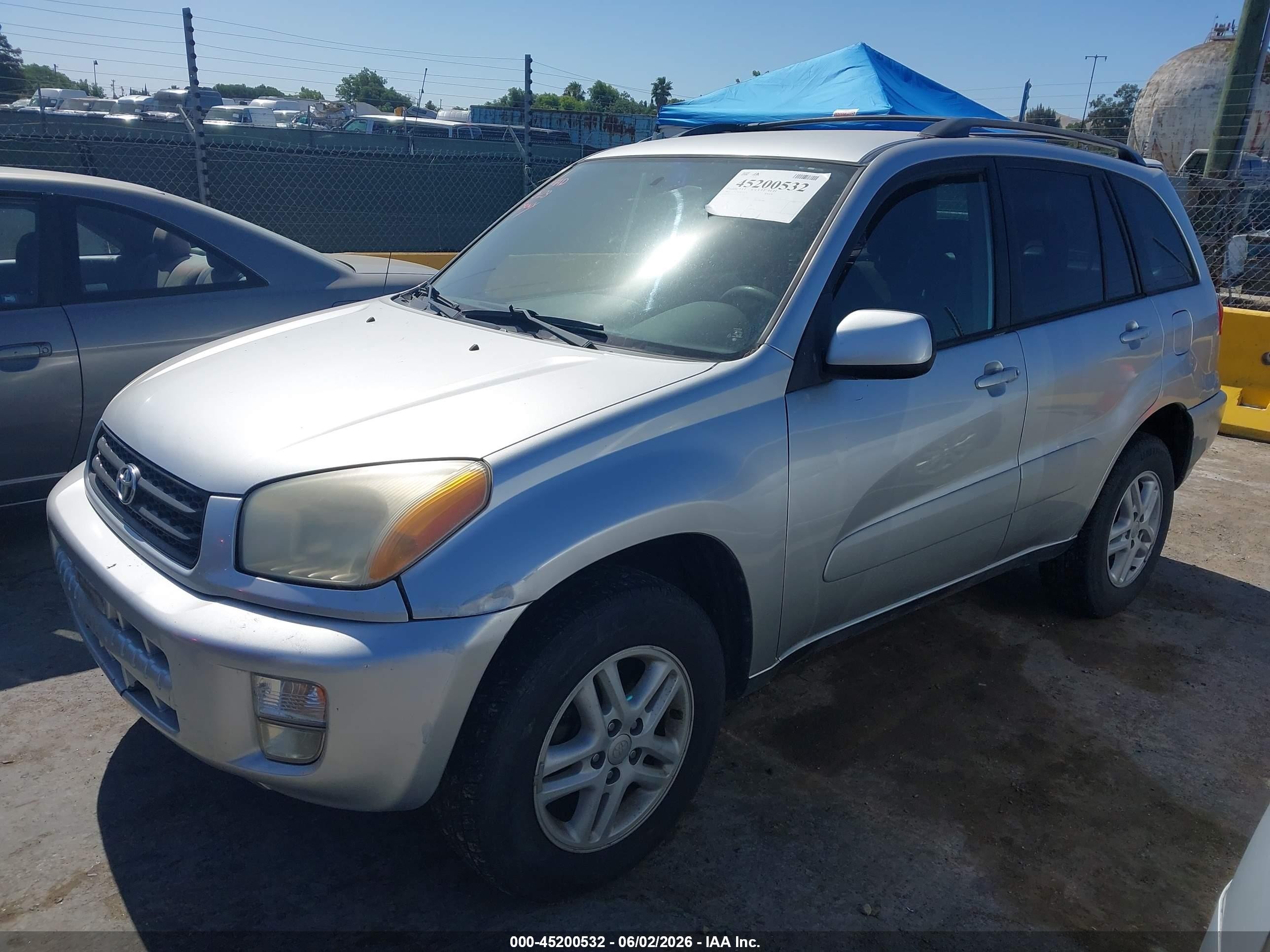 2002 Toyota RAV4 VIN JTEGH20V326005946 IAAI salvage auction — Normal Wear, Salvage (California), sold $1,700 on 2026-07-06 (photo 2)