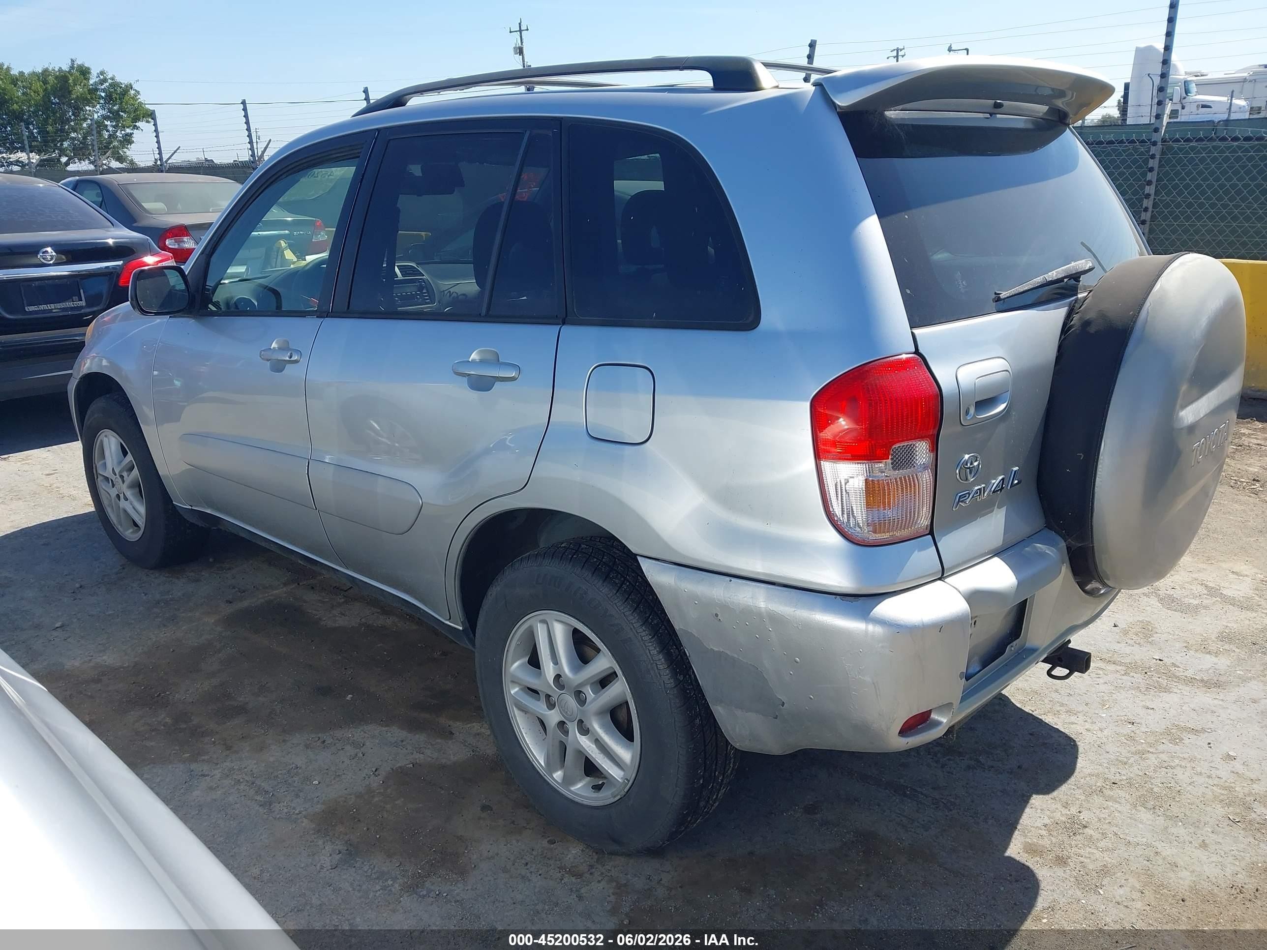 2002 Toyota RAV4 VIN JTEGH20V326005946 IAAI salvage auction — Normal Wear, Salvage (California), sold $1,700 on 2026-07-06 (photo 3)