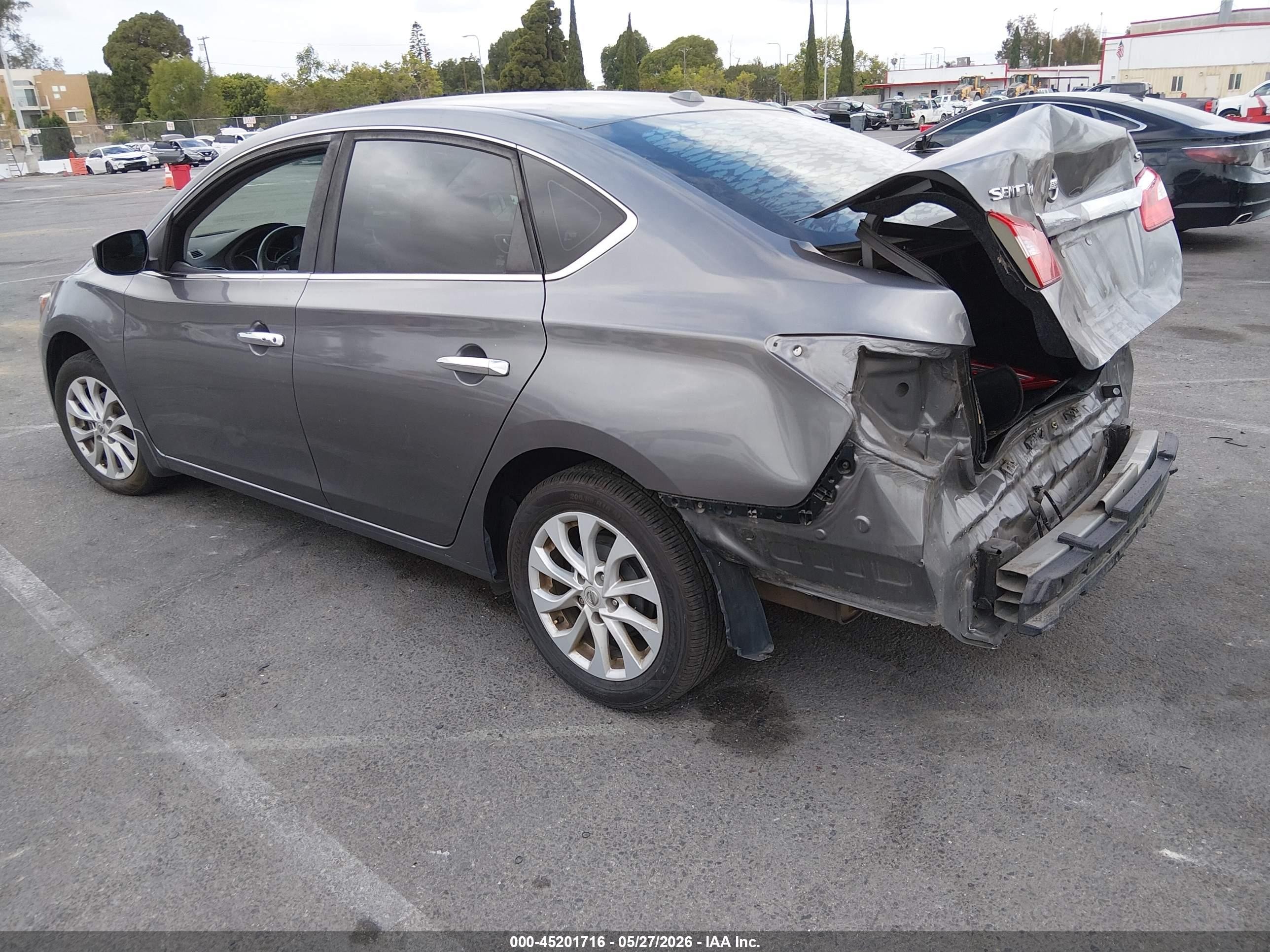 2018 Nissan Sentra VIN 3N1AB7AP3JY226773 IAAI salvage auction — Normal Wear, Salvage (California), sold $1,875 on 2026-07-07 (photo 3)