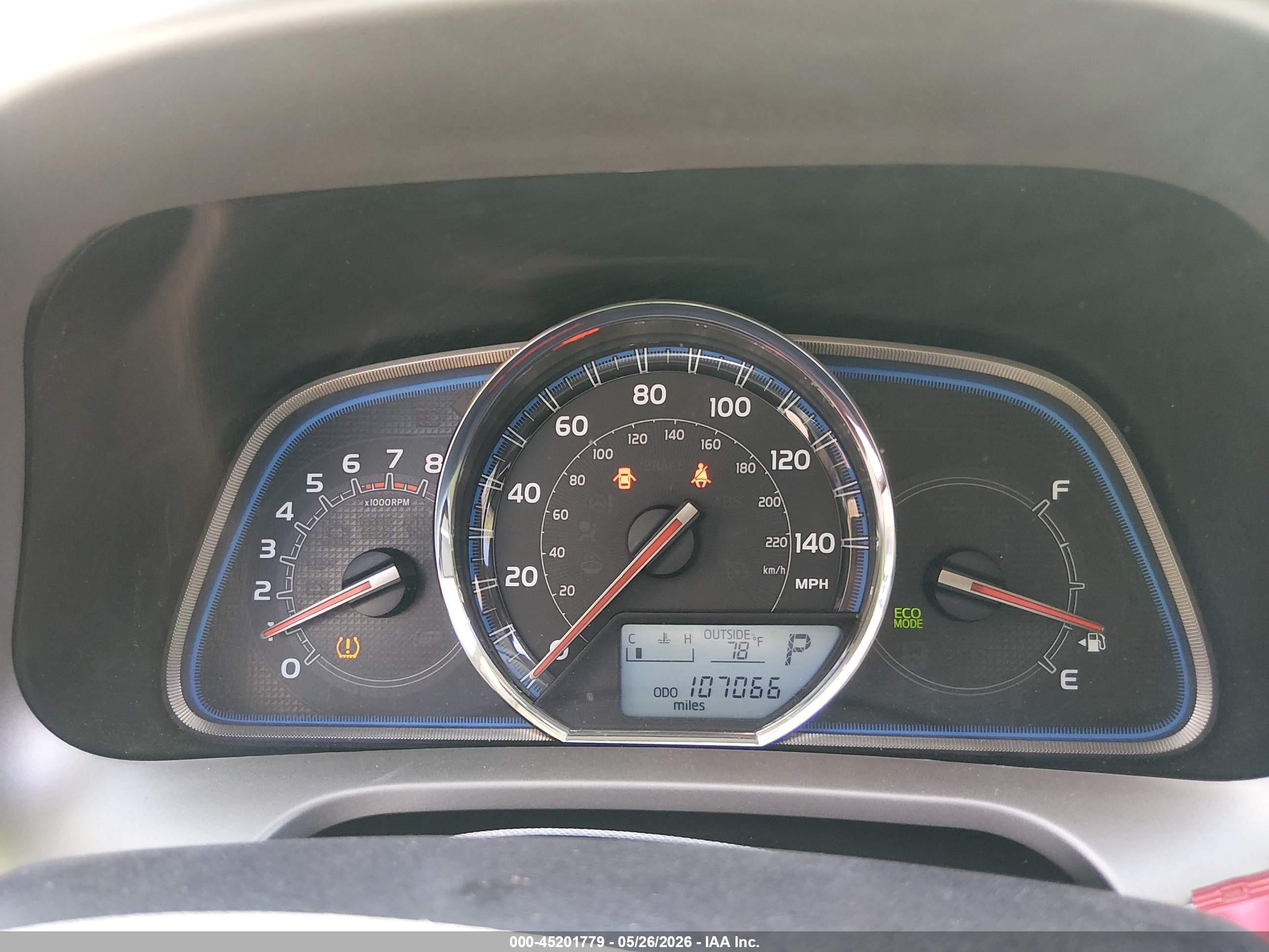 2014 Toyota RAV4 VIN 2T3YFREV7EW113571 IAAI salvage auction — Rear End, Salvage (Arizona), sold $5,500 on 2026-07-09 (photo 7)