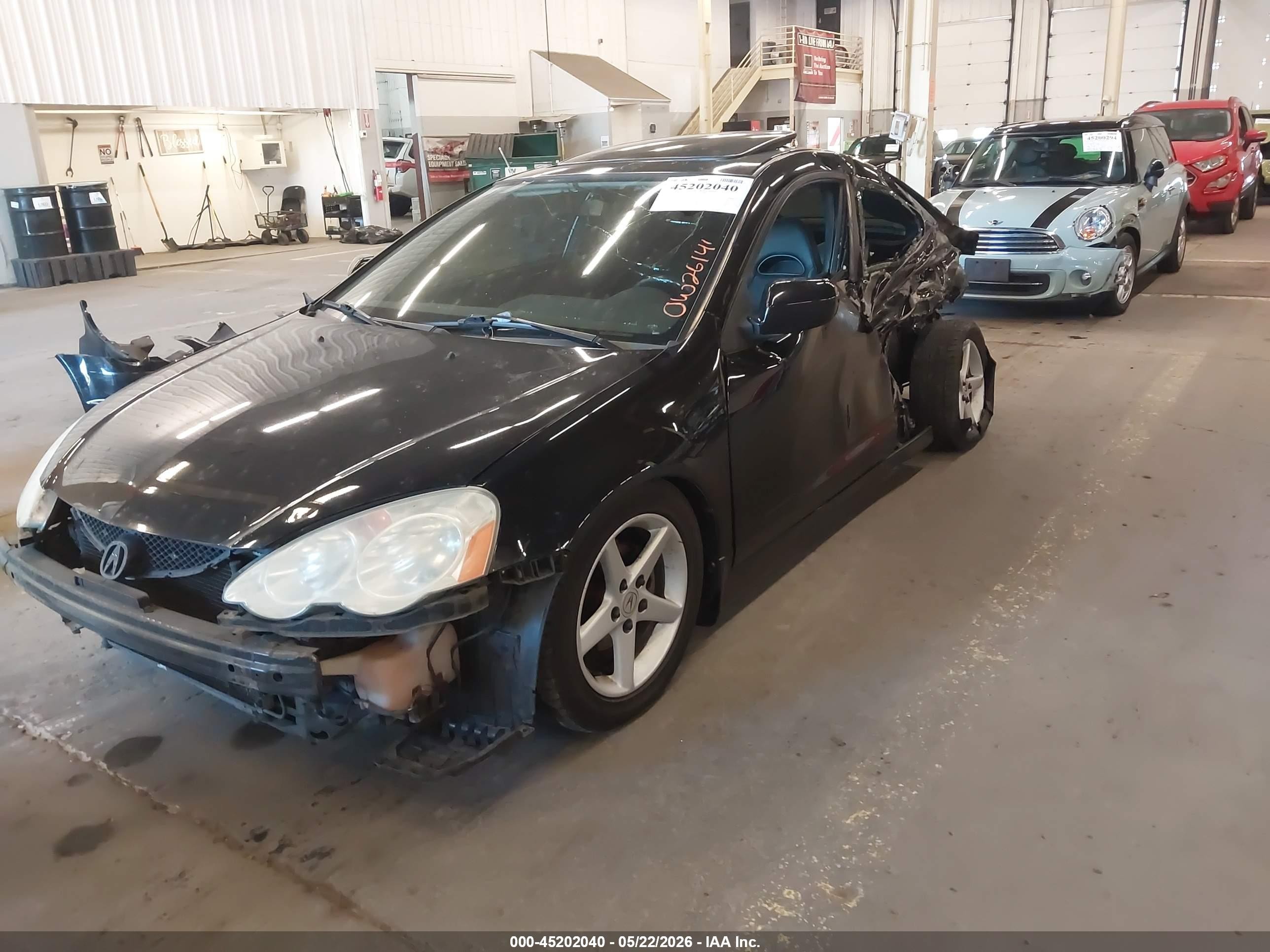 2003 Acura RSX VIN JH4DC53893C020689 IAAI salvage auction — Front & Rear, Salvage (Oregon), sold $975 on 2026-07-09 (photo 2)