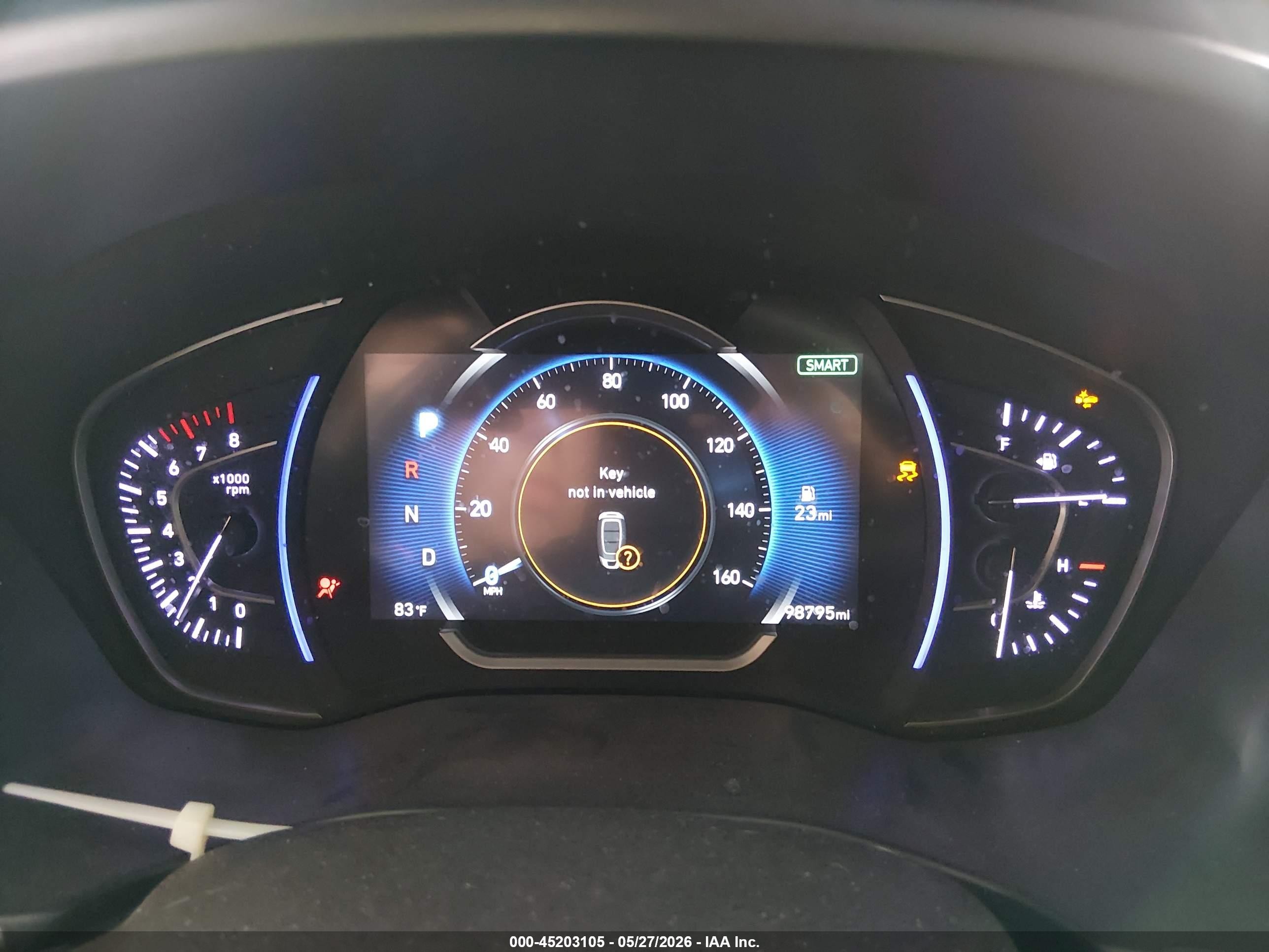 2019 Hyundai Santa Fe VIN 5NMS33AD8KH053891 IAAI salvage auction — Side, Salvage (Texas), sold $4,150 on 2026-07-11 (photo 7)