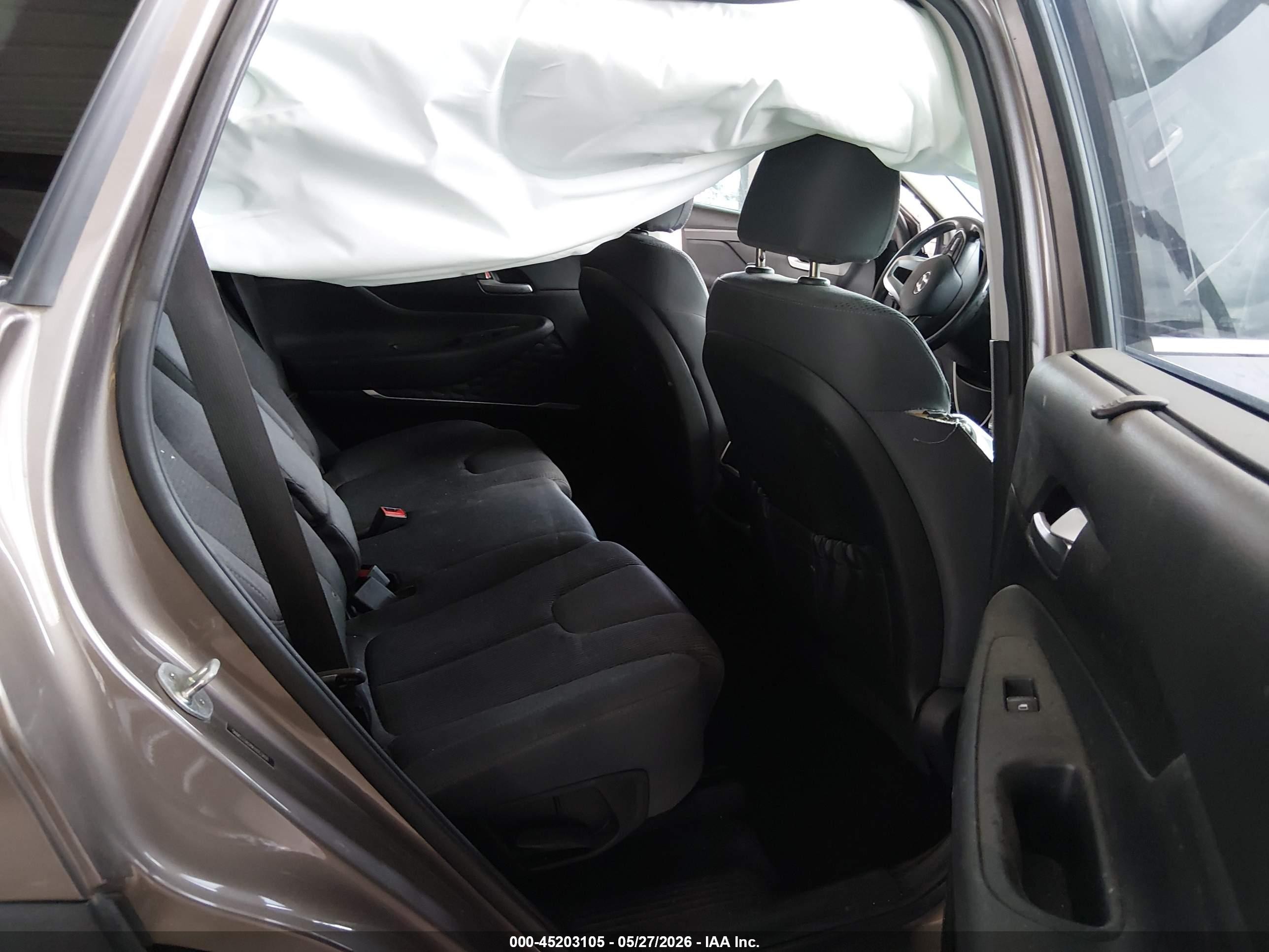 2019 Hyundai Santa Fe VIN 5NMS33AD8KH053891 IAAI salvage auction — Side, Salvage (Texas), sold $4,150 on 2026-07-11 (photo 8)