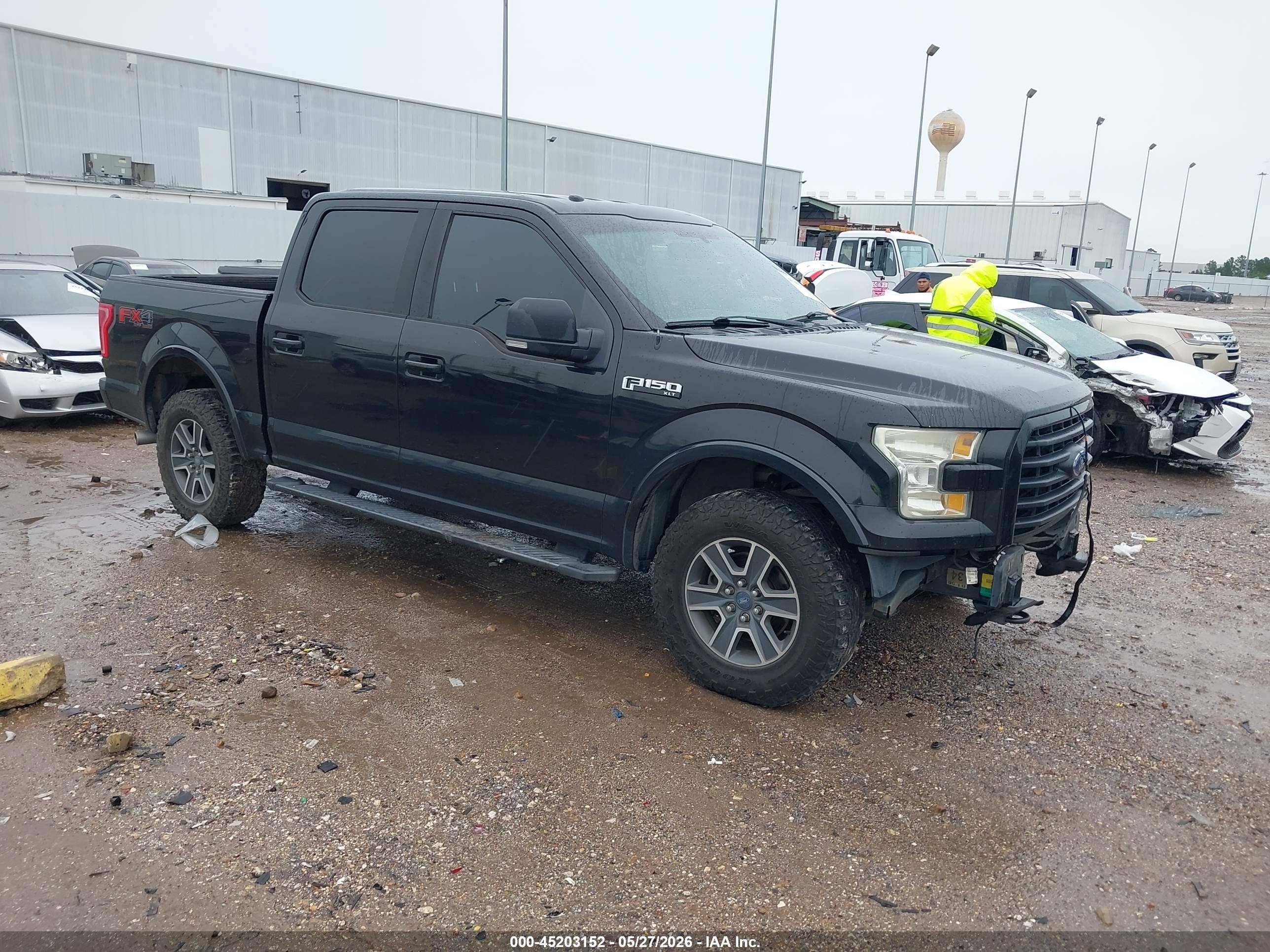 2015 Ford F-150 VIN 1FTEW1EF3FKE03832 IAAI salvage auction — Front End, Original (Texas), sold $3,800 on 2026-07-08 (photo 1)