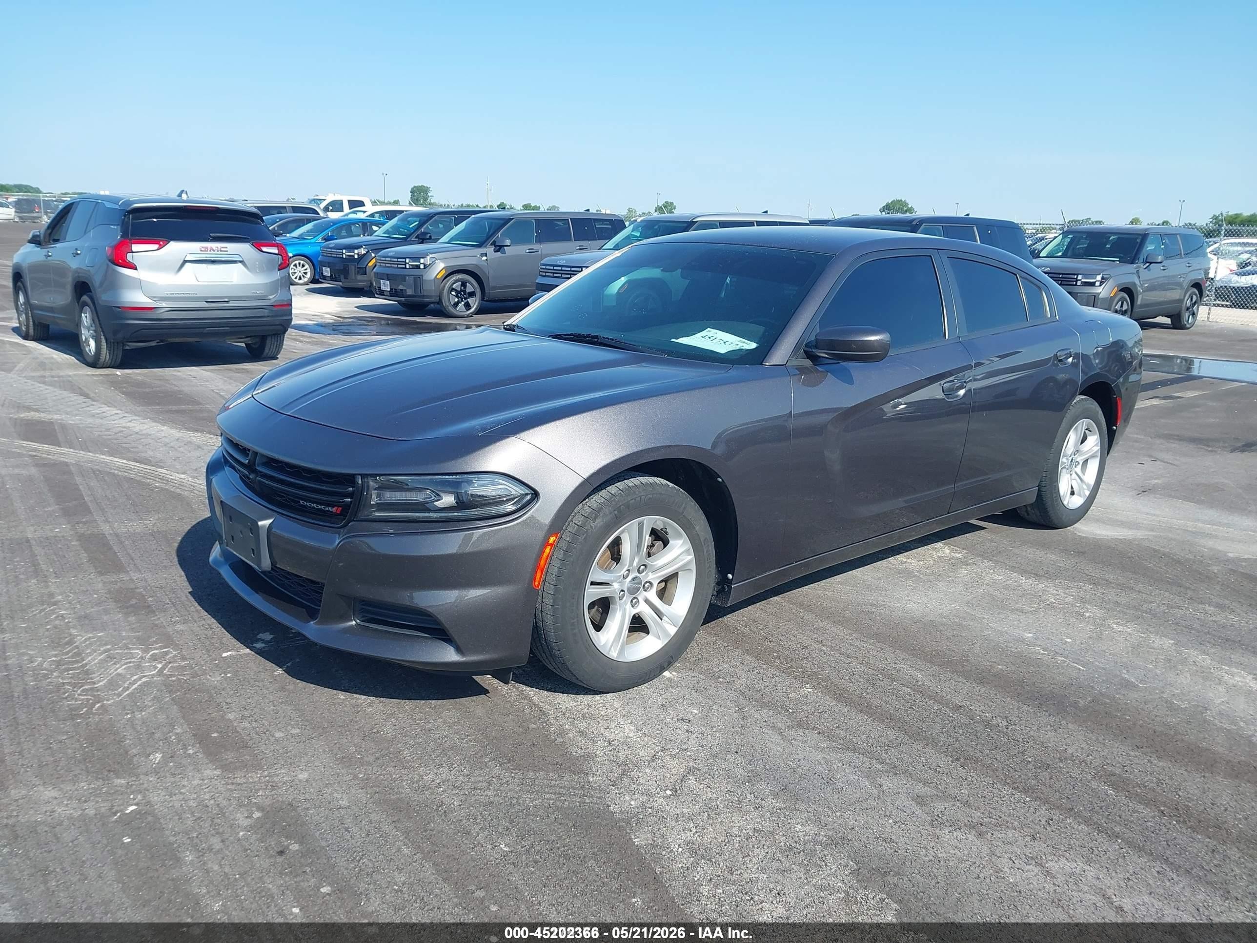 2020 Dodge Charger VIN 2C3CDXBGXLH190091 IAAI salvage auction — Normal Wear, Sf97 (Washington), sold $17,025 on 2026-07-09 (photo 2)