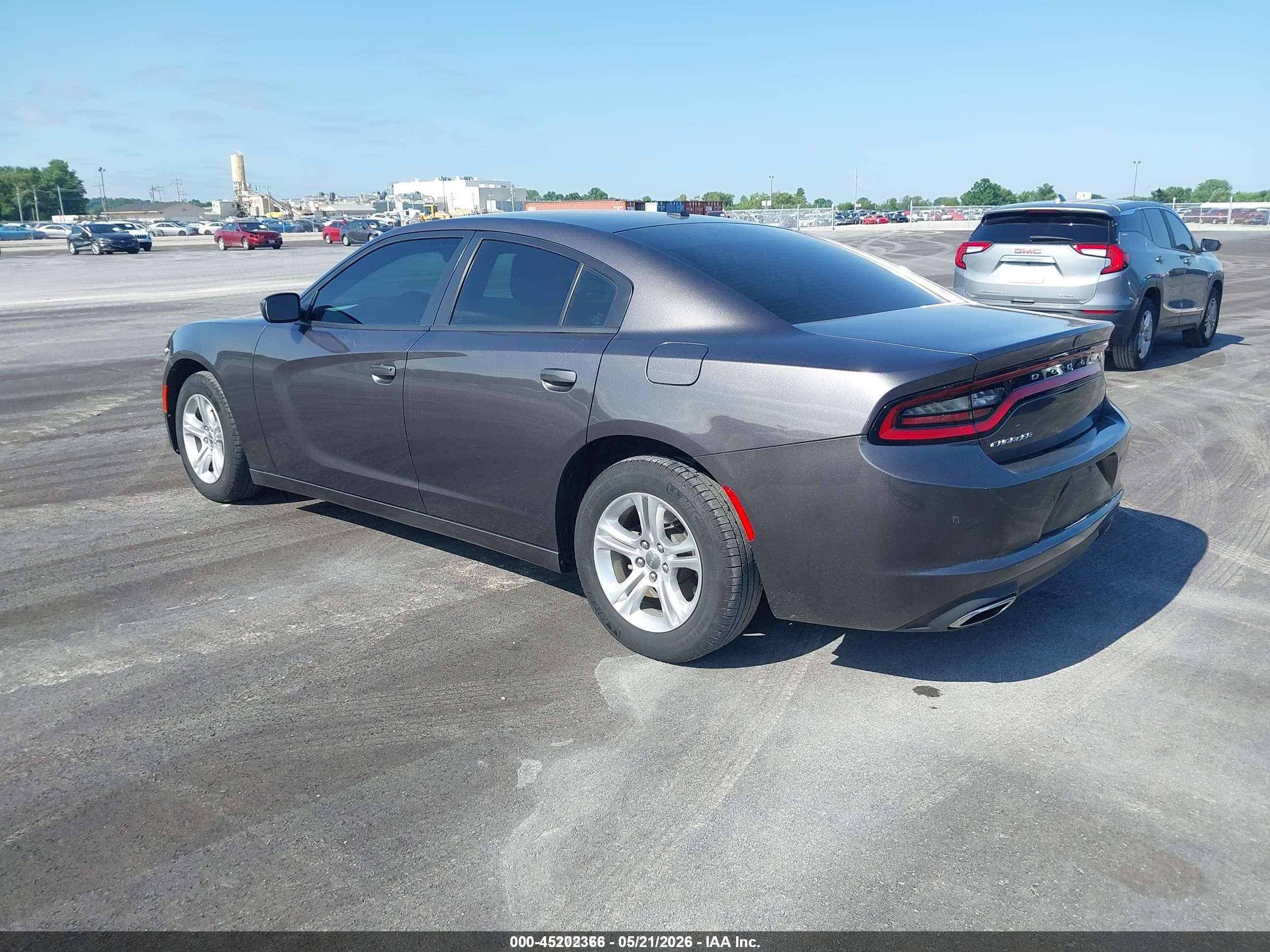 2020 Dodge Charger VIN 2C3CDXBGXLH190091 IAAI salvage auction — Normal Wear, Sf97 (Washington), sold $17,025 on 2026-07-09 (photo 3)