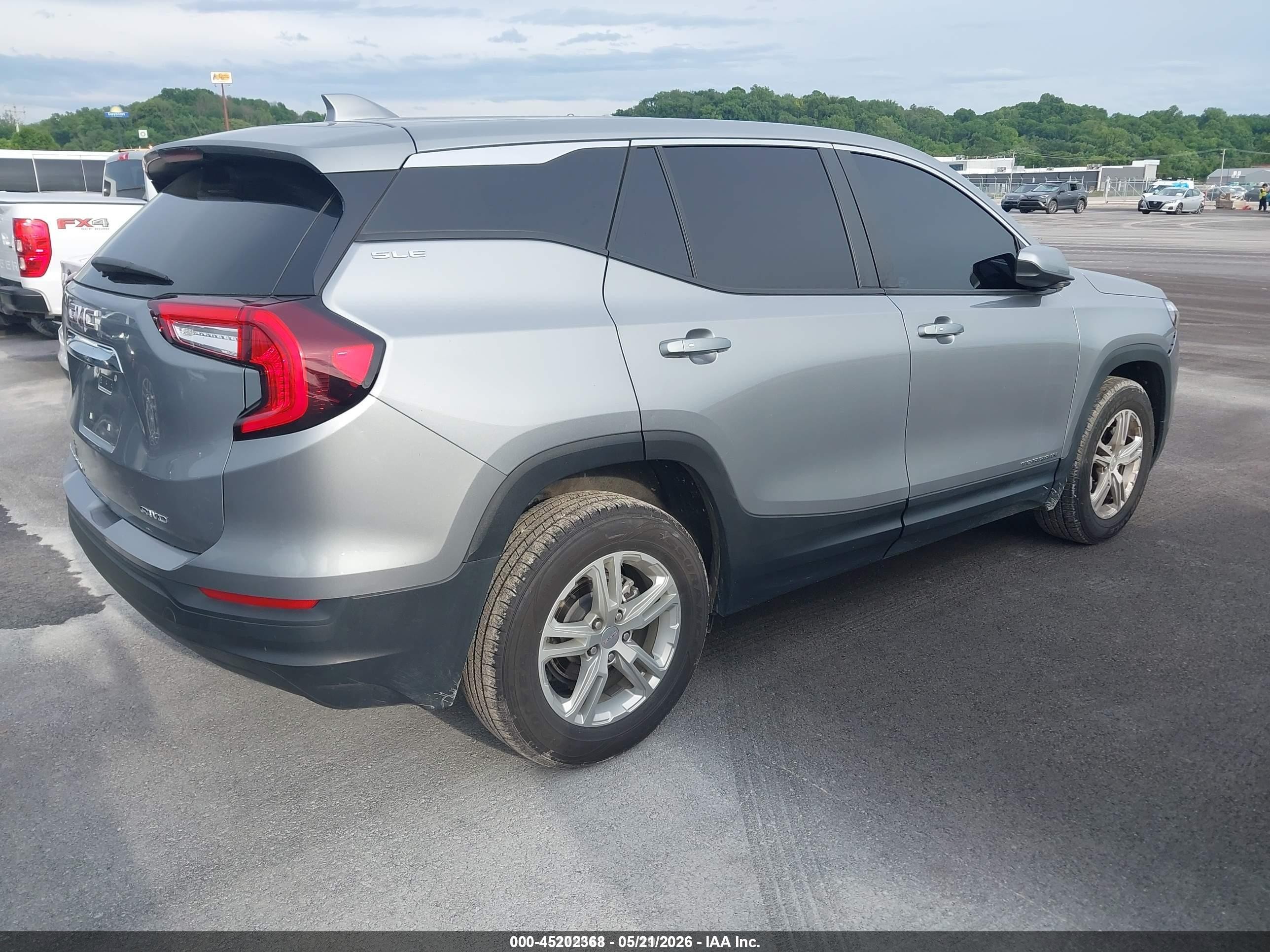 2023 GMC Terrain VIN 3GKALTEG3PL183219 IAAI salvage auction — Normal Wear, Sf97 (Washington), sold $13,100 on 2026-07-09 (photo 4)
