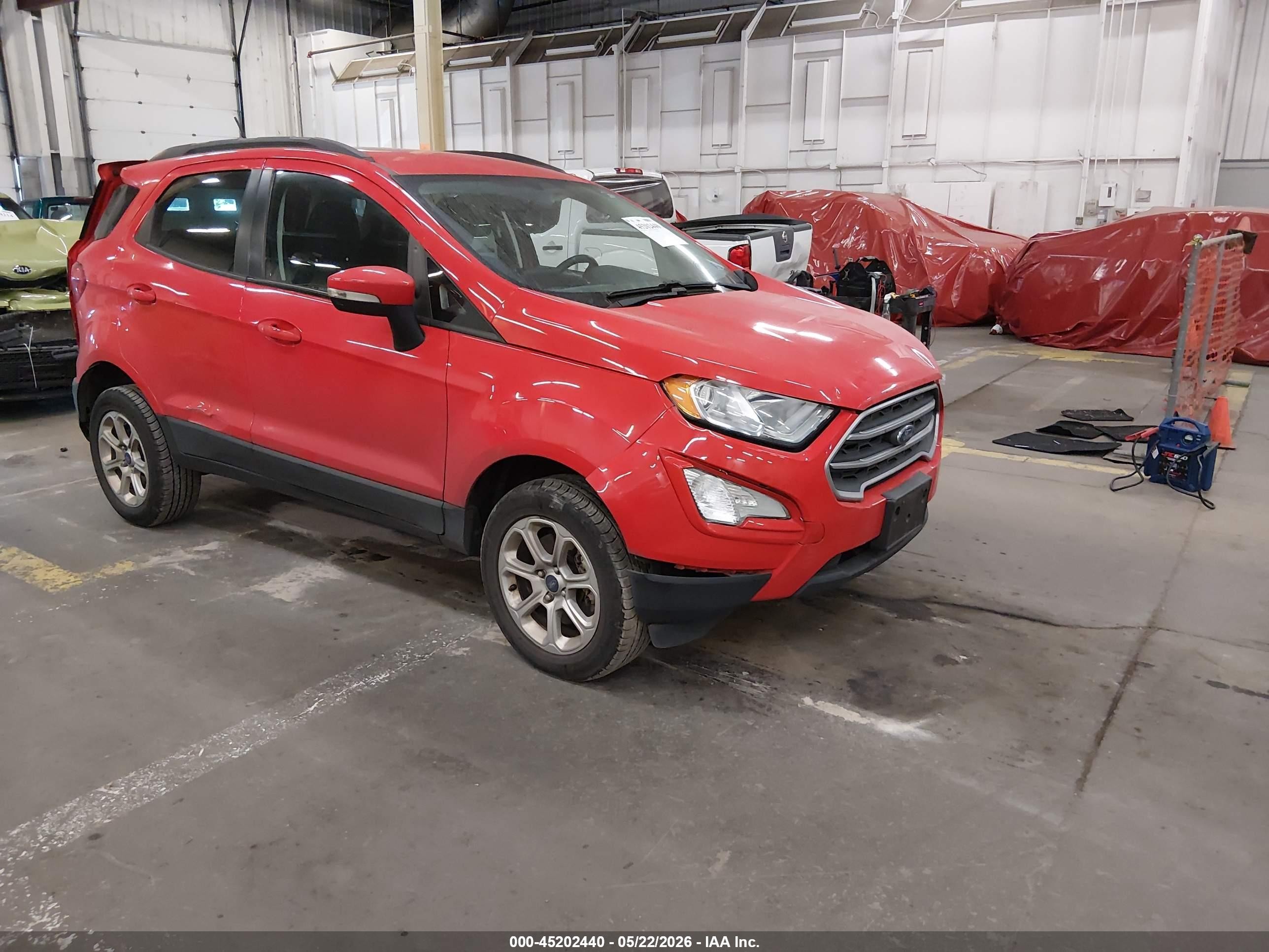 2020 Ford EcoSport VIN MAJ6S3GL0LC357614 IAAI salvage auction — Rear End, Salvage (Oregon), sold $1,100 on 2026-07-09 (photo 1)