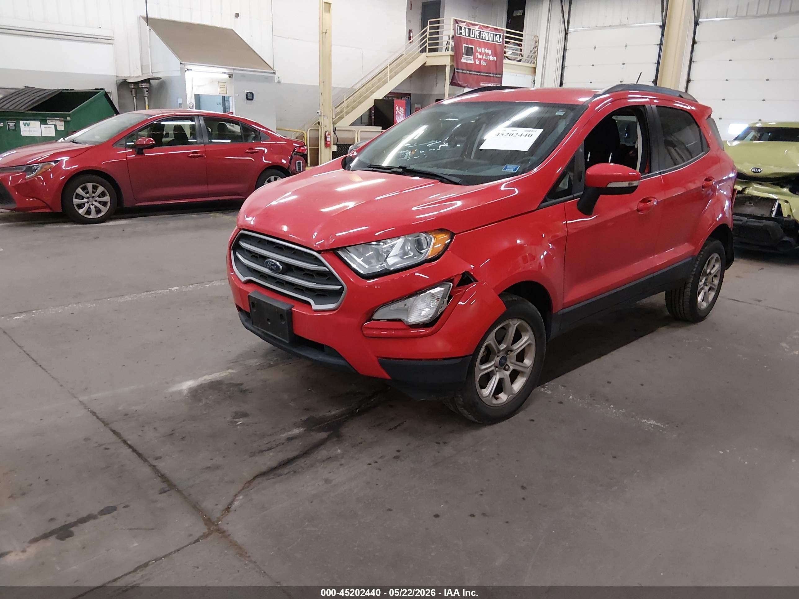 2020 Ford EcoSport VIN MAJ6S3GL0LC357614 IAAI salvage auction — Rear End, Salvage (Oregon), sold $1,100 on 2026-07-09 (photo 2)