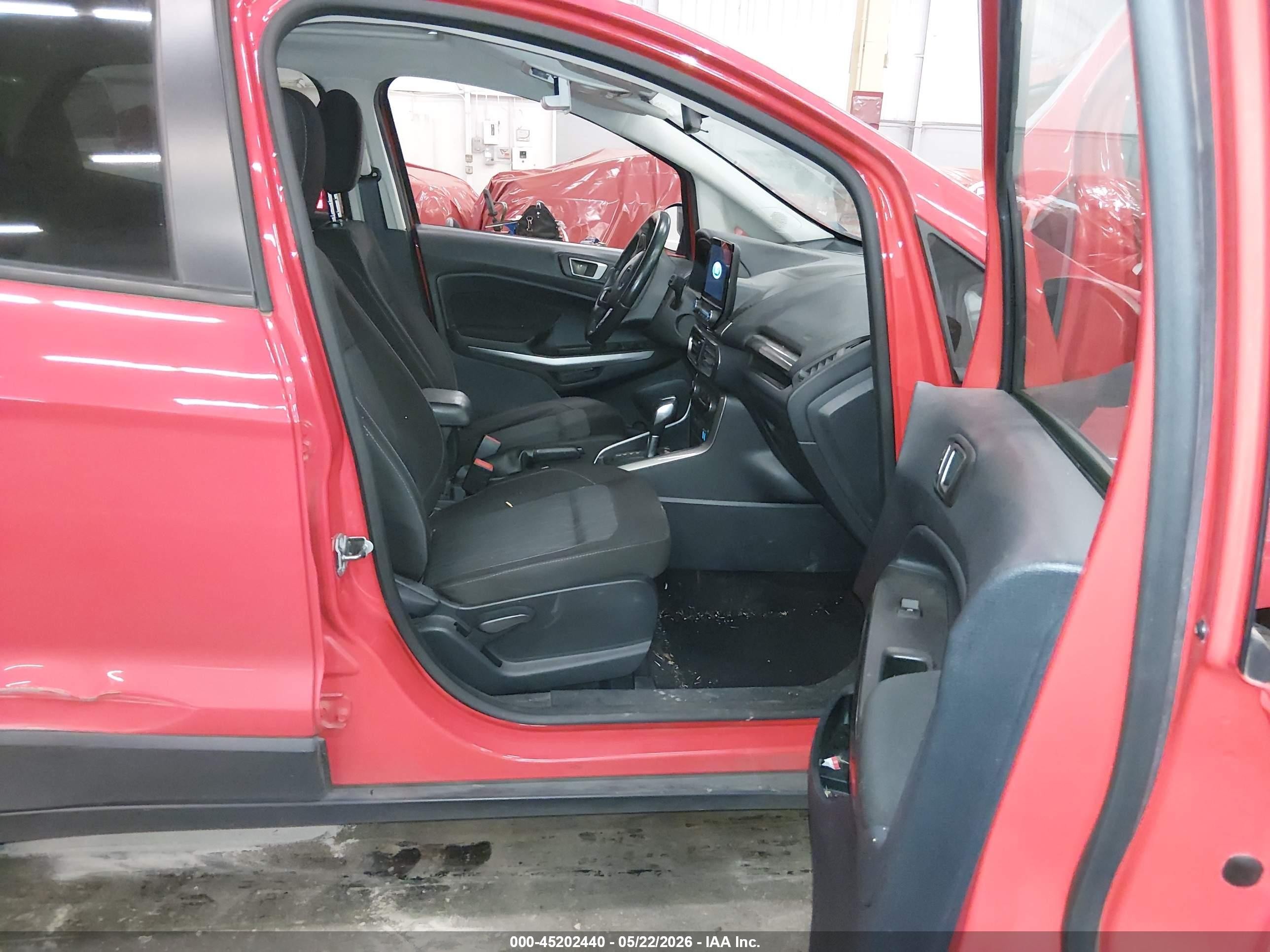 2020 Ford EcoSport VIN MAJ6S3GL0LC357614 IAAI salvage auction — Rear End, Salvage (Oregon), sold $1,100 on 2026-07-09 (photo 5)