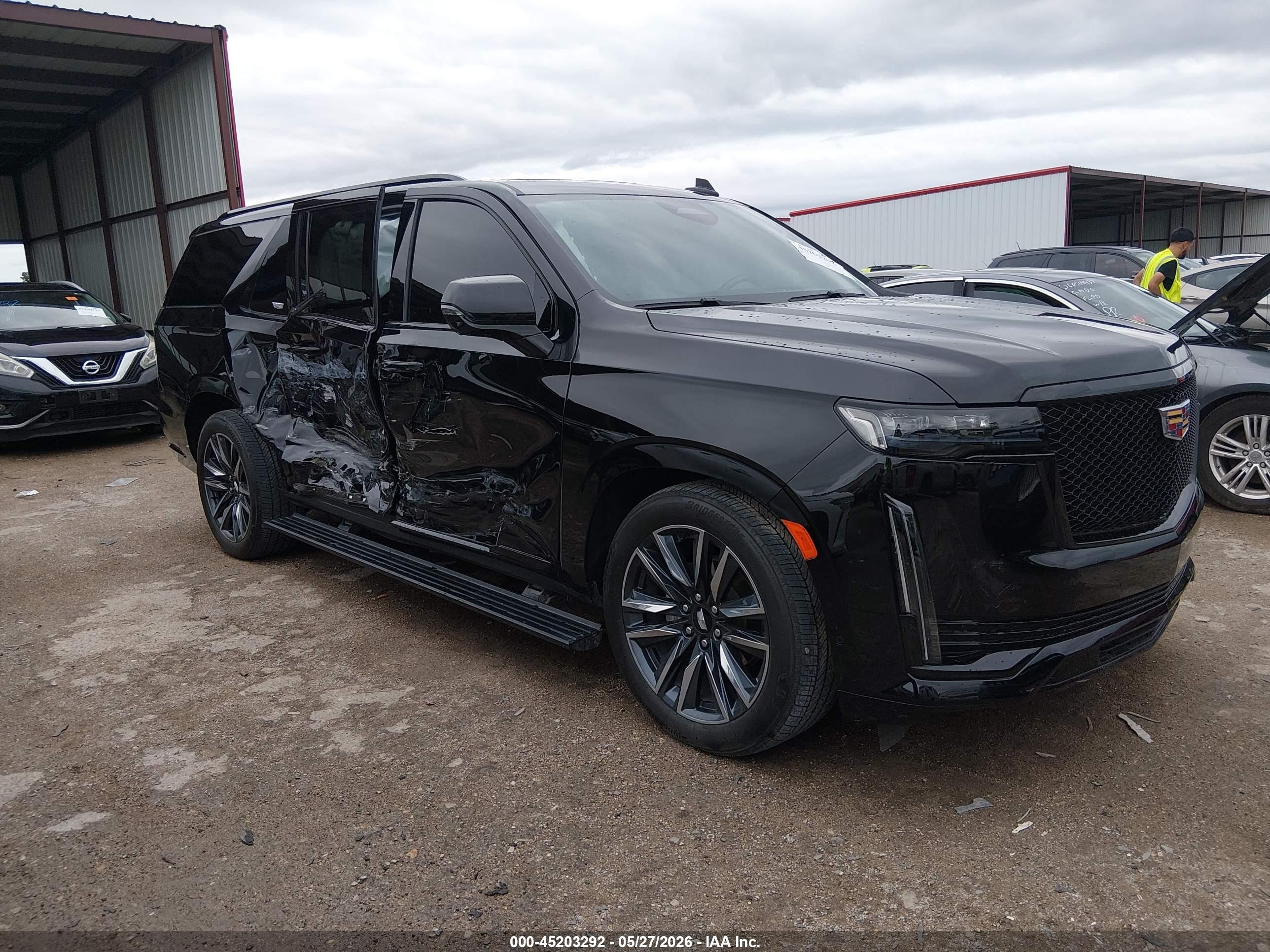 2024 Cadillac Escalade ESV VIN 1GYS4PKL6RR229220 — IAAI salvage auction photo