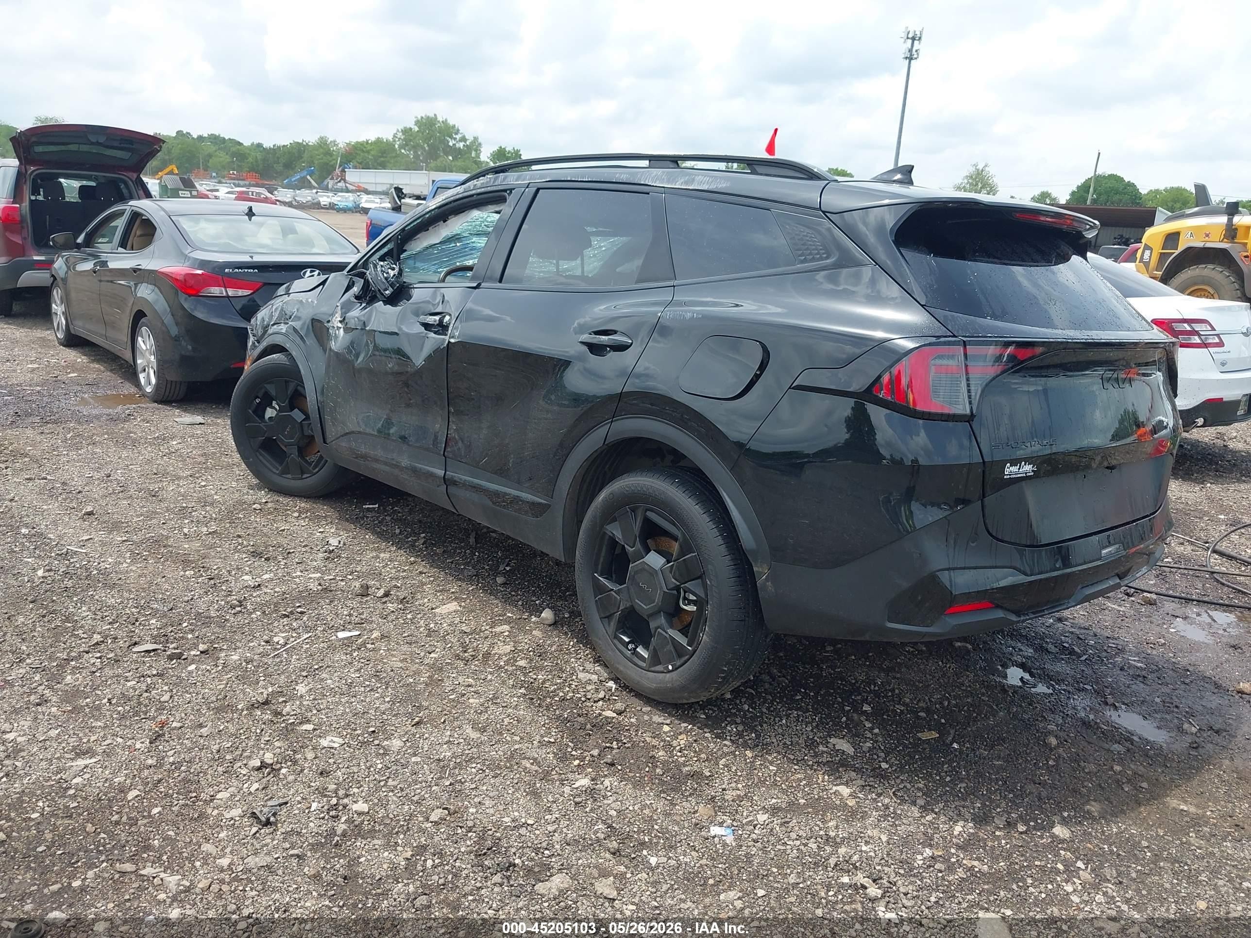 2026 Kia Sportage VIN 5XYK6CDF6TG339819 IAAI salvage auction — Front End, Salvage (Ohio), sold $4,000 on 2026-07-10 (photo 3)