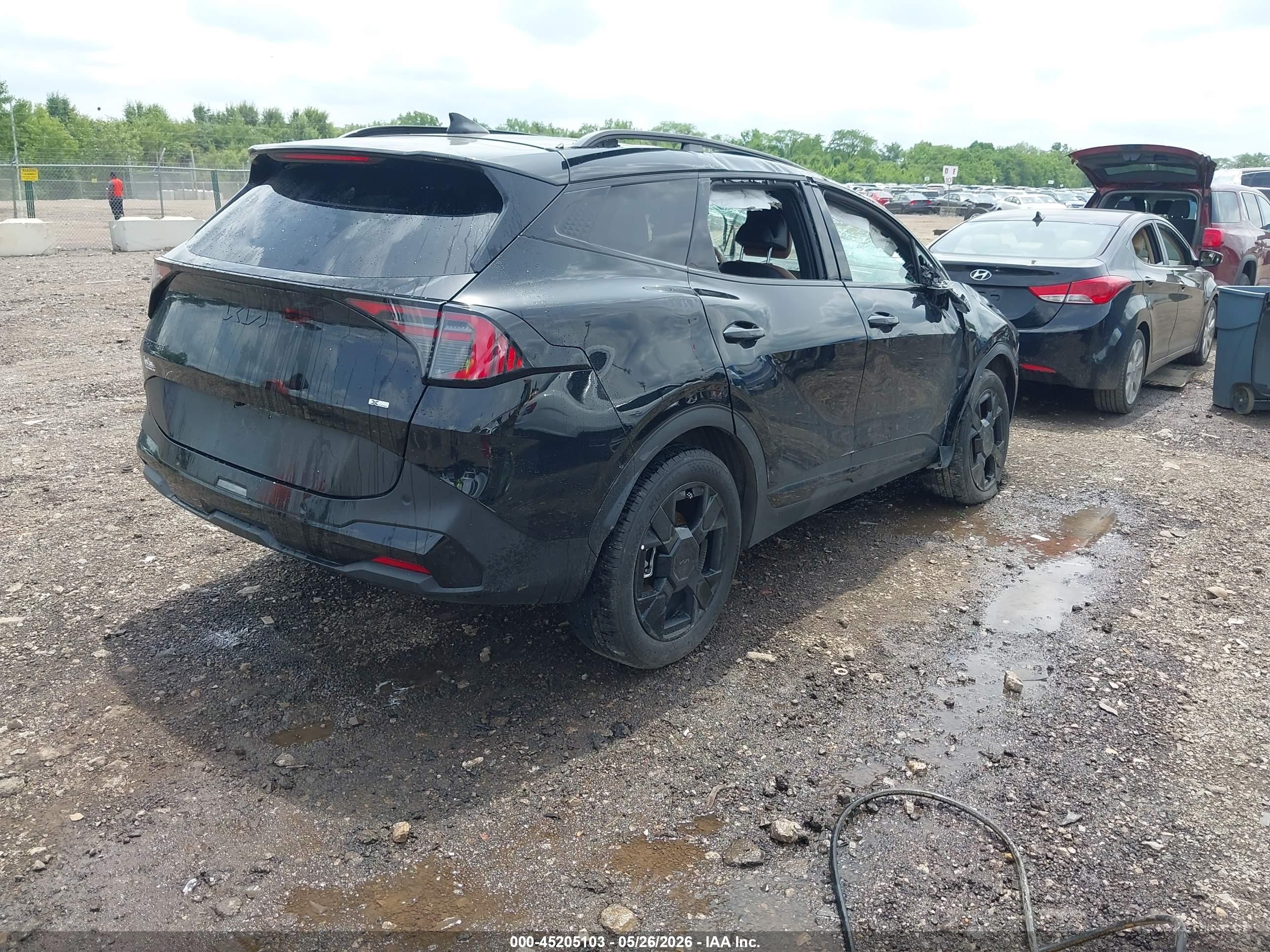 2026 Kia Sportage VIN 5XYK6CDF6TG339819 IAAI salvage auction — Front End, Salvage (Ohio), sold $4,000 on 2026-07-10 (photo 4)