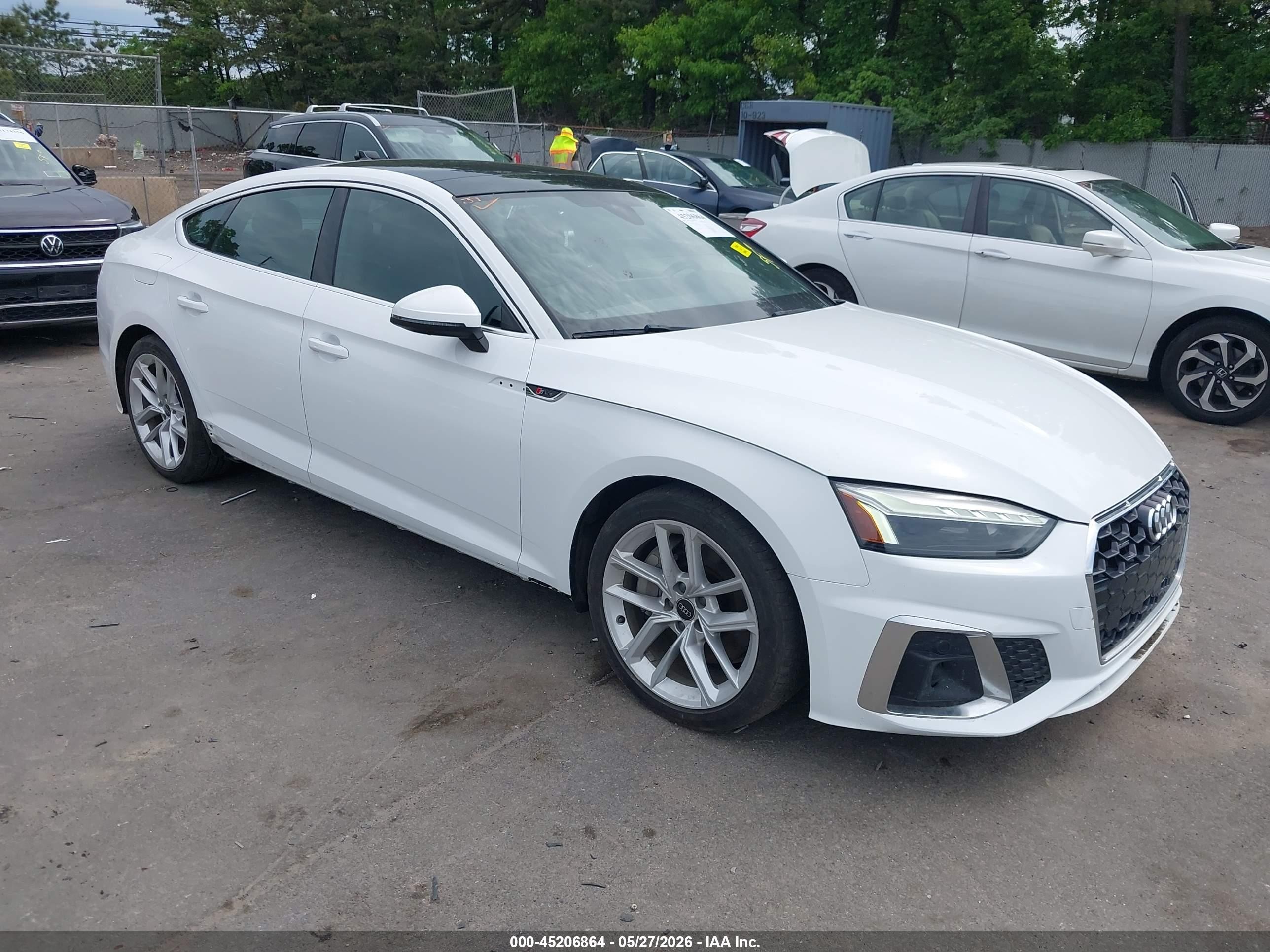 2023 Audi A5 Sportback VIN WAUFACF58PA042963 — IAAI salvage auction photo