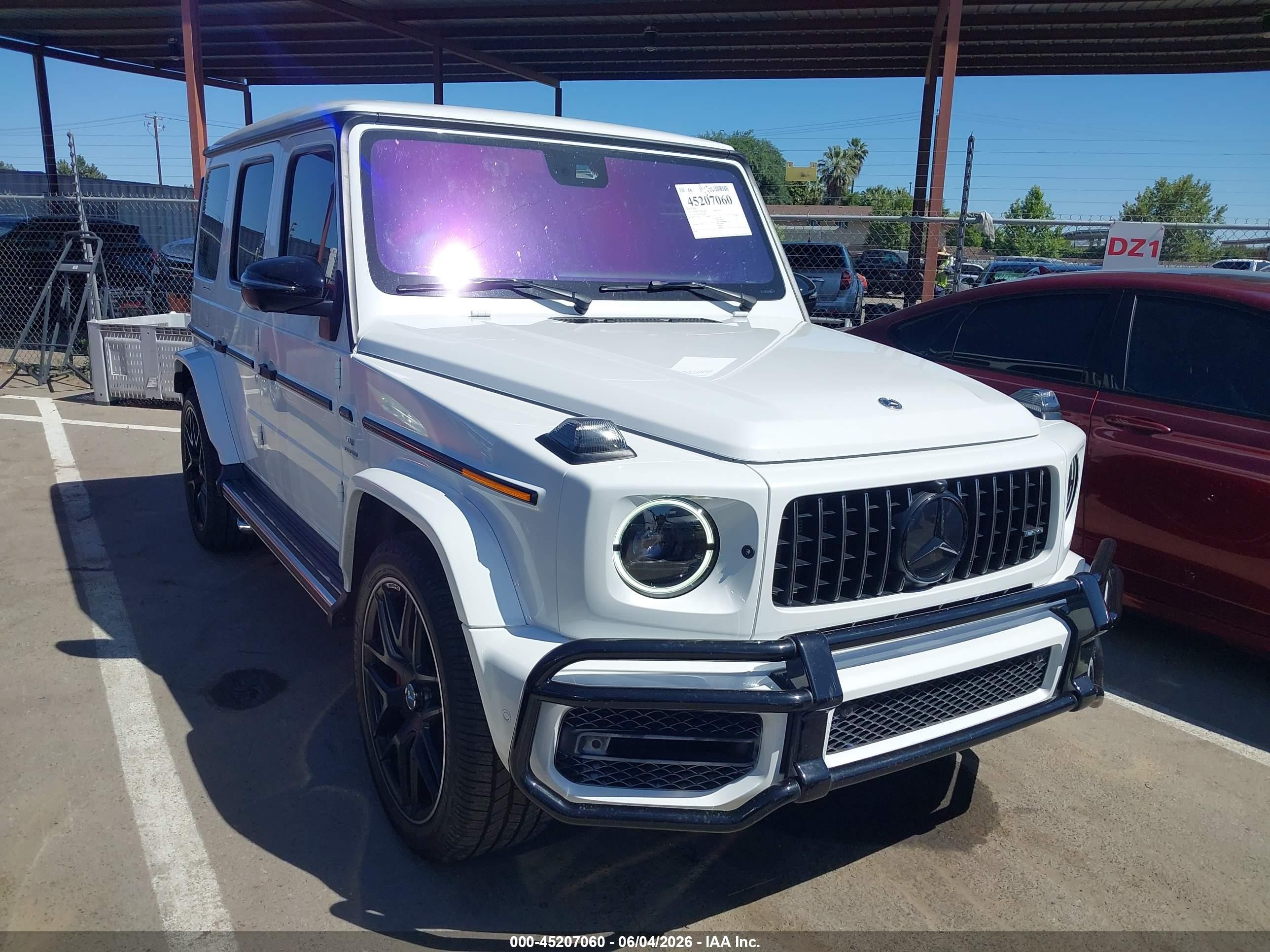 2021 Mercedes-Benz G-Class VIN W1NYC7HJ9MX416988 — IAAI salvage auction photo