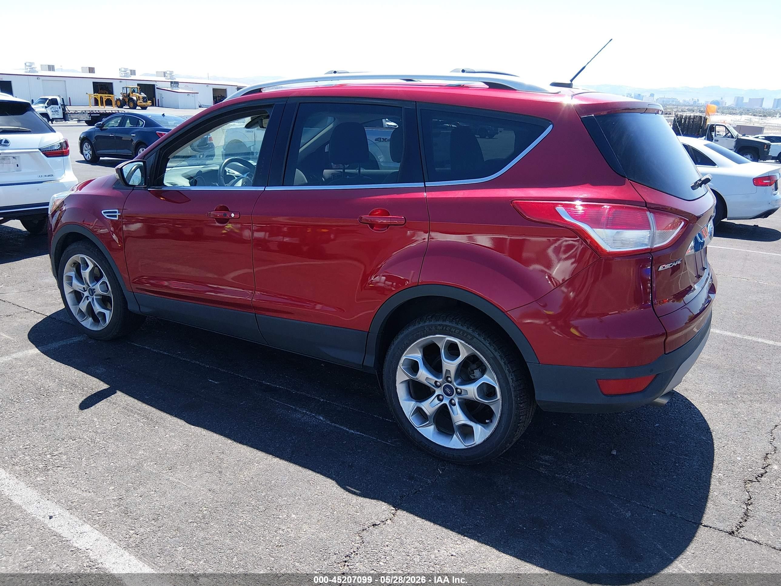 2015 Ford Escape VIN 1FMCU9J99FUC43015 IAAI salvage auction — Side, Salvage (Utah), sold $1,800 on 2026-07-10 (photo 3)