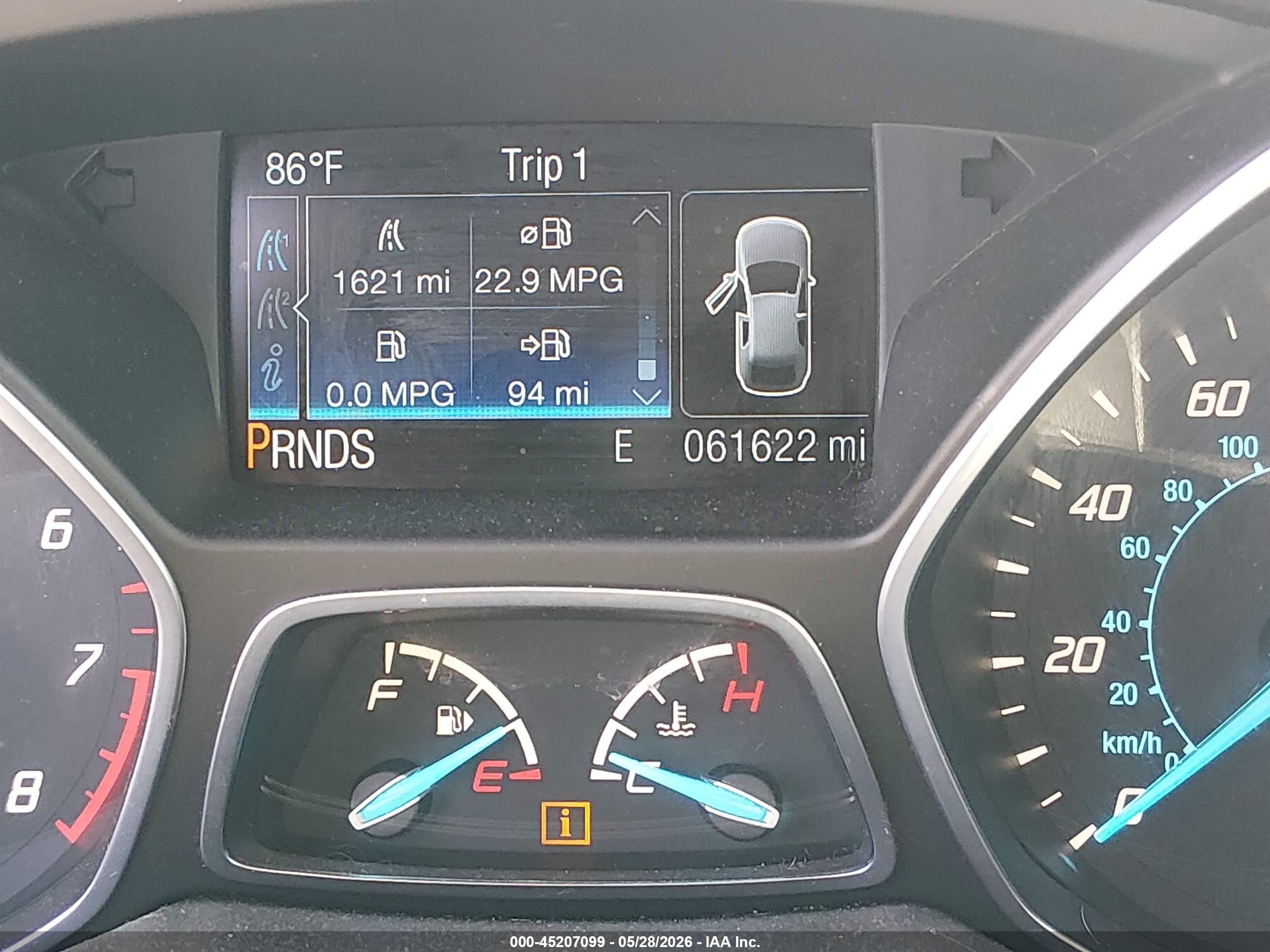 2015 Ford Escape VIN 1FMCU9J99FUC43015 IAAI salvage auction — Side, Salvage (Utah), sold $1,800 on 2026-07-10 (photo 7)
