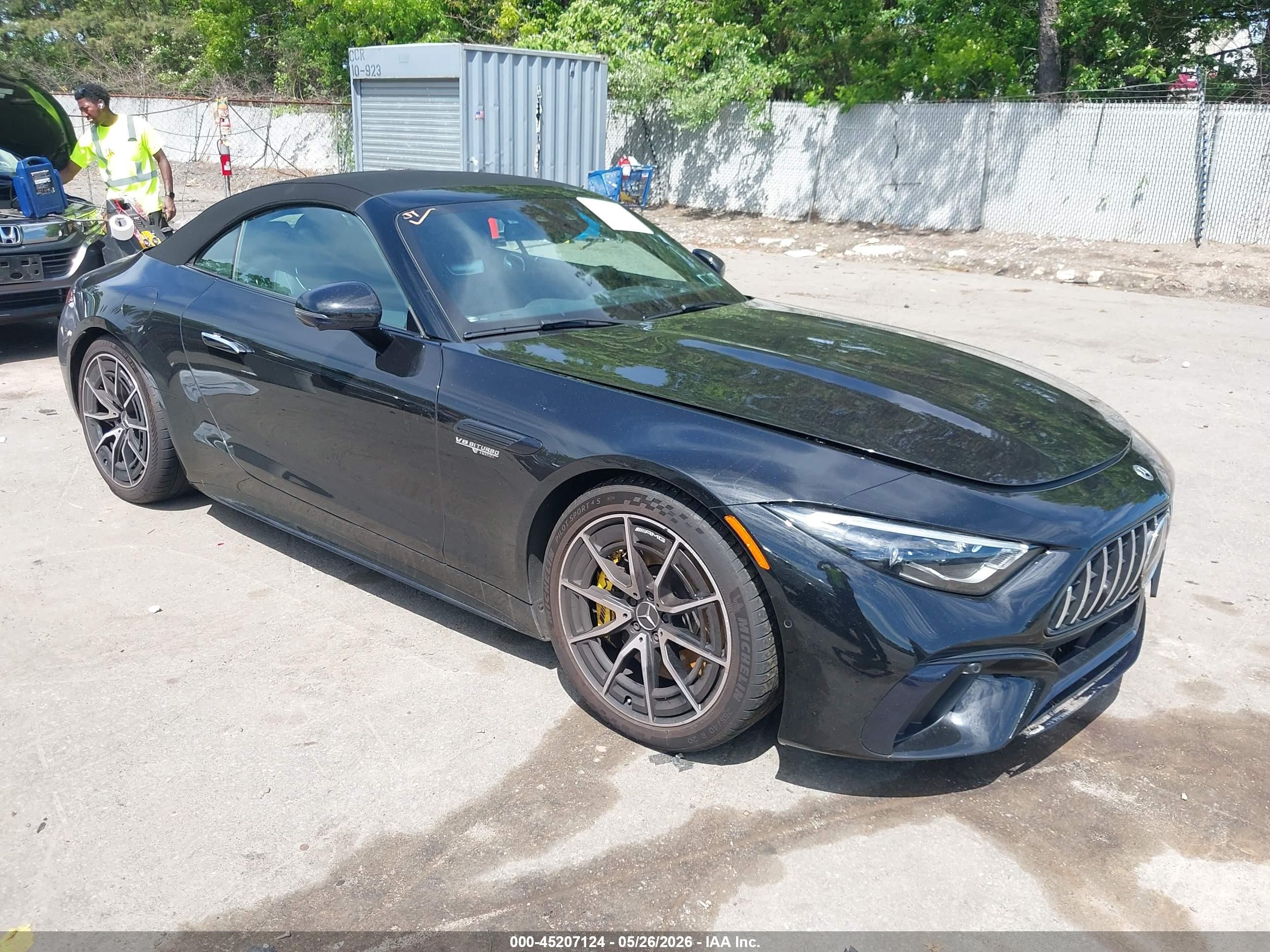 2022 Mercedes-Benz SL-Class VIN W1KVK8BB1NF003173 — IAAI salvage auction photo