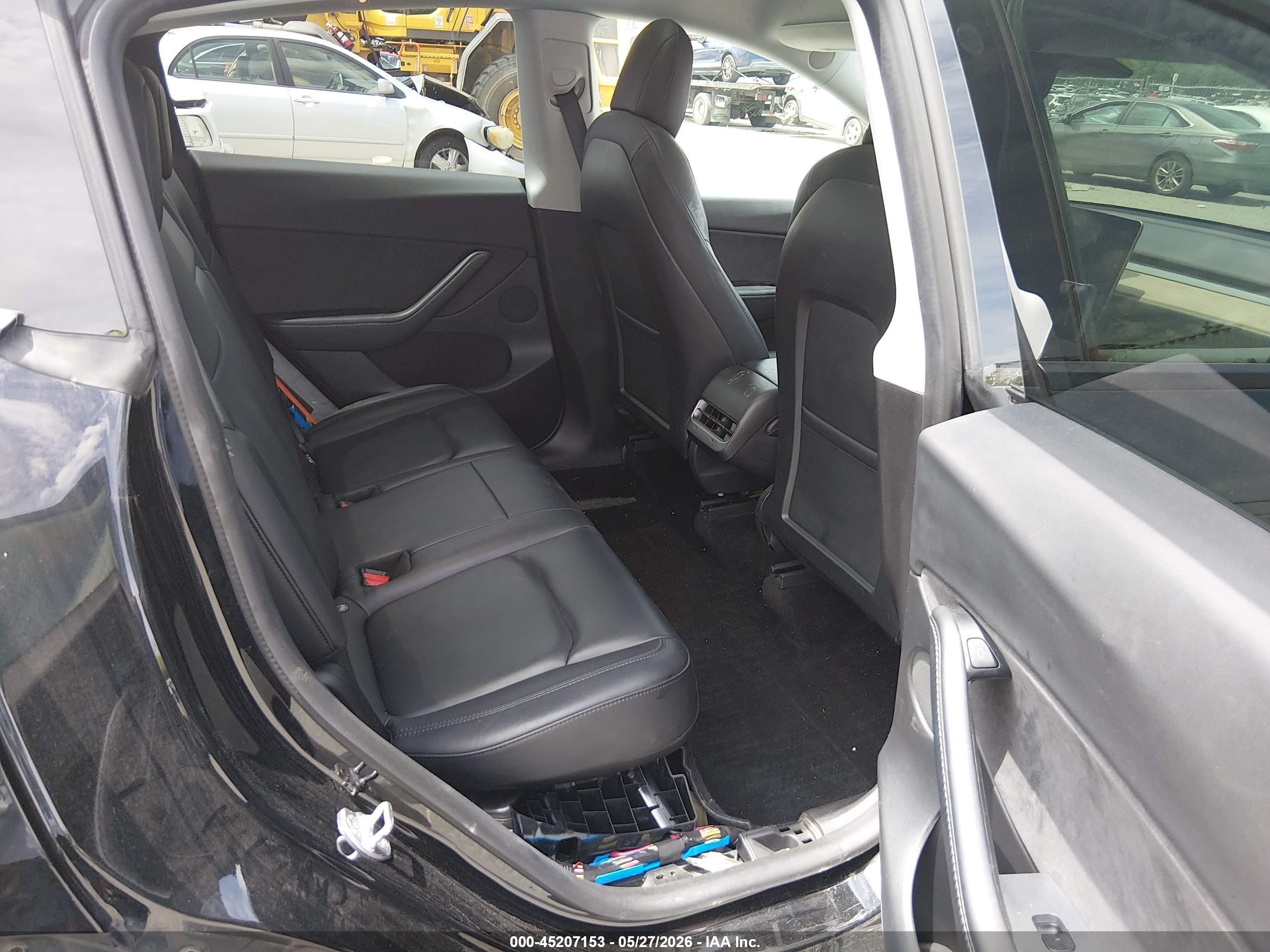 2021 Tesla Model y VIN 5YJYGDEEXMF139036 IAAI salvage auction — Rear End, Salvage (North Carolina), sold $11,200 on 2026-09-12 (photo 8)