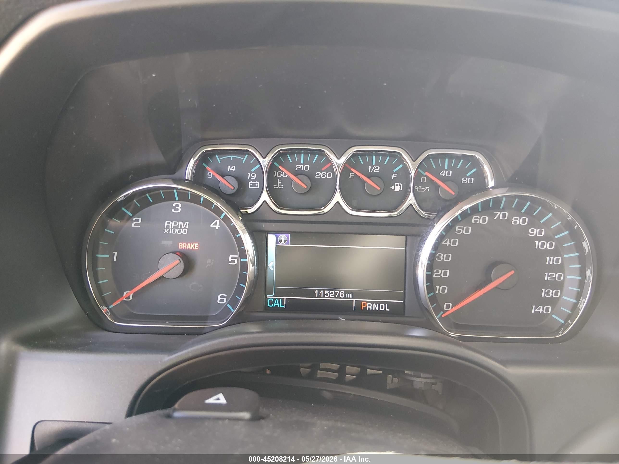2017 Chevrolet Silverado 1500 VIN 3GCPCREC1HG119230 IAAI salvage auction — Front End, Salvage (Arizona), sold $1,750 on 2026-07-09 (photo 7)