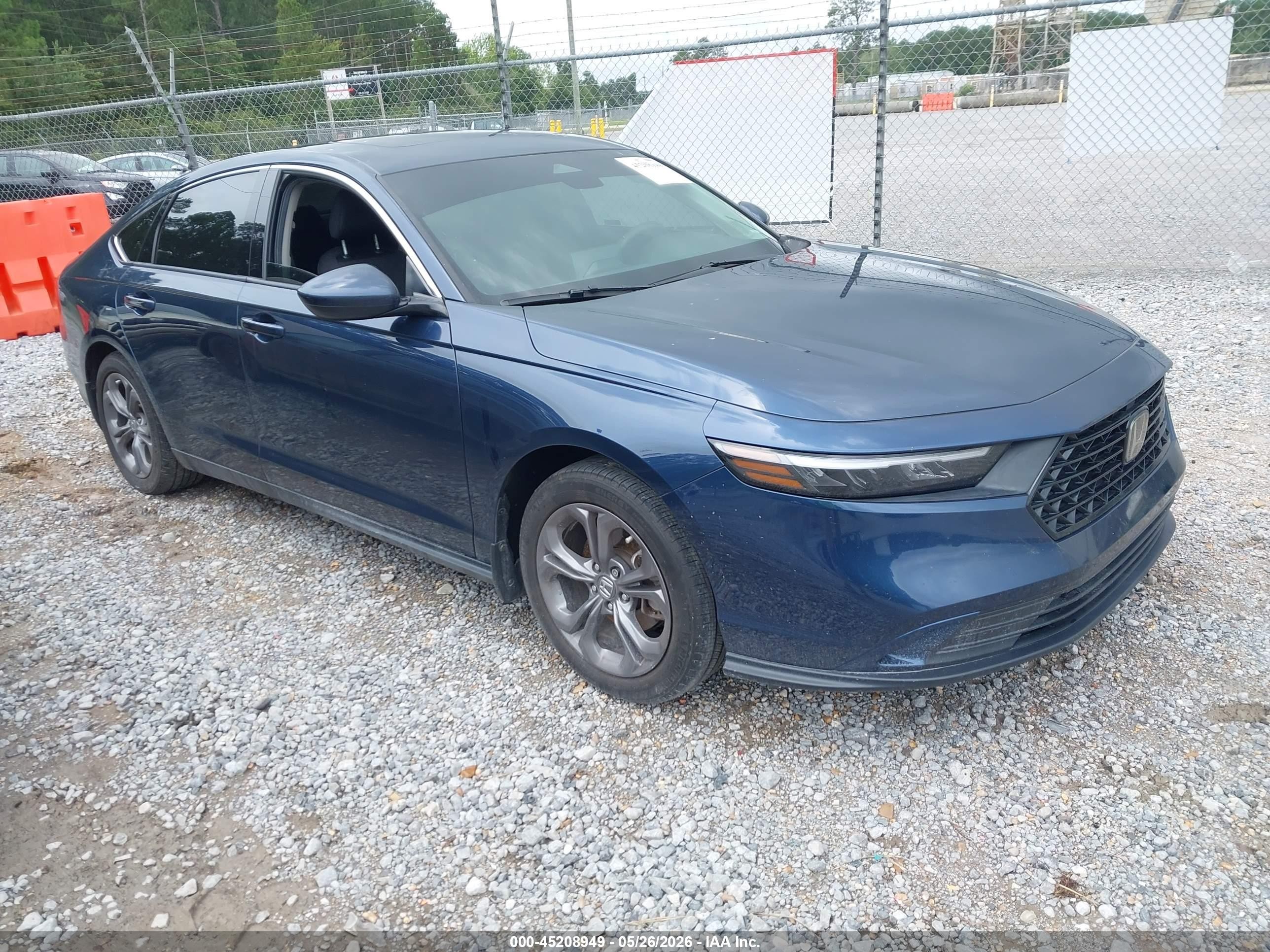 2024 Honda Accord VIN 1HGCY1F34RA047795 — IAAI salvage auction photo