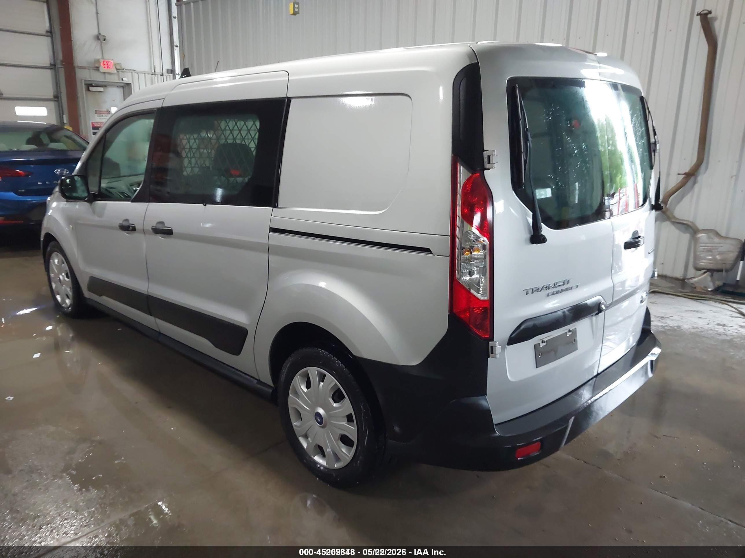 2022 Ford Transit Connect VIN NM0LS7S22N1508998 IAAI salvage auction — Front & Rear, SF97 (Kansas), sold $12,800 on 2026-07-09 (photo 3)