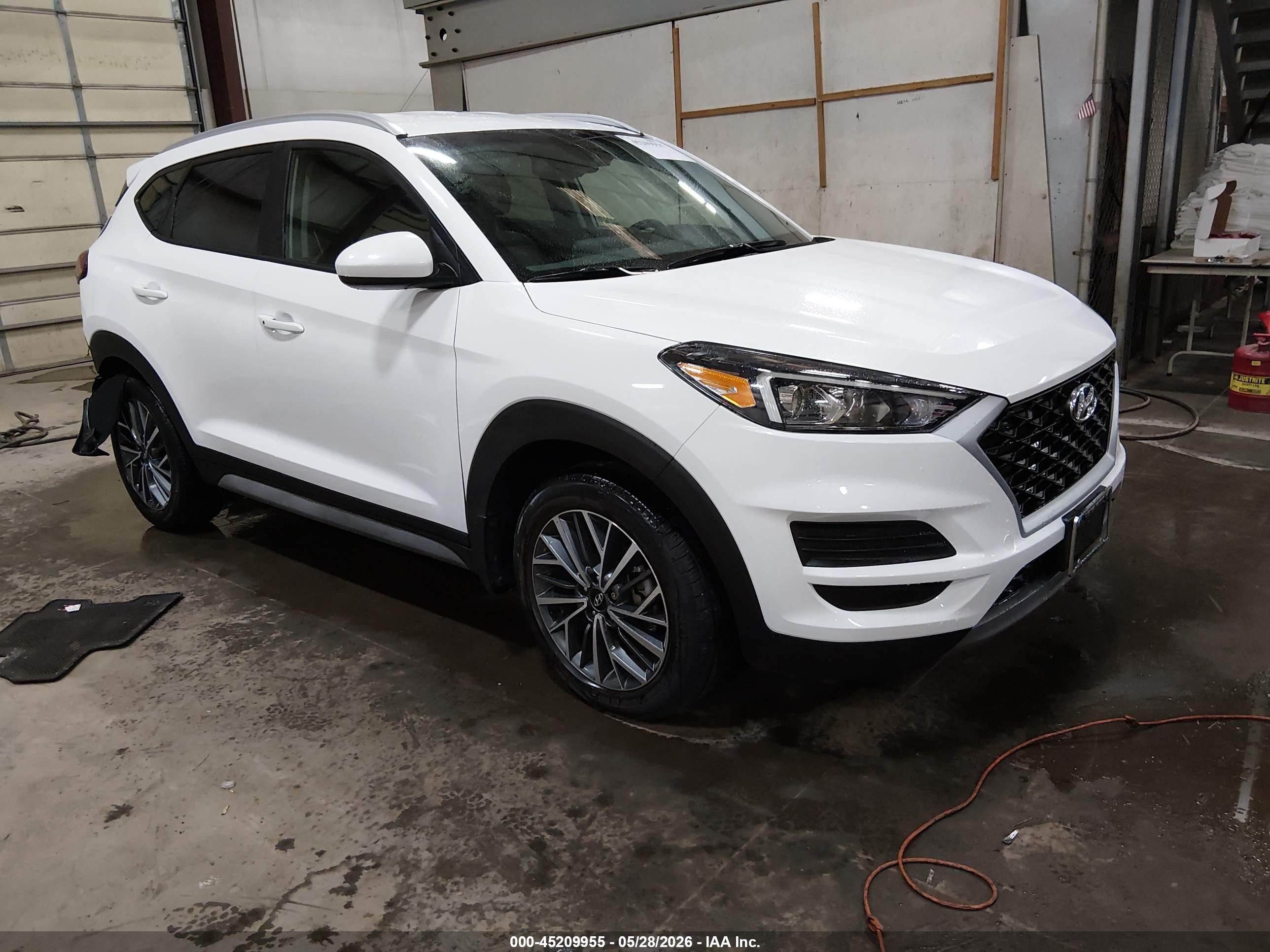 2021 Hyundai Tucson VIN KM8J3CAL9MU314665 IAAI salvage auction — Rear End, Salvage (Idaho), sold $6,550 on 2026-07-10 (photo 1)