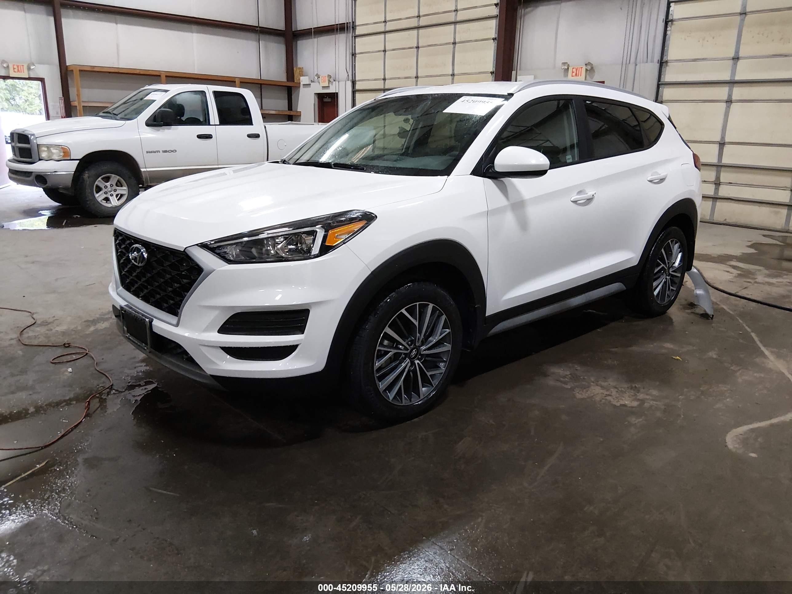 2021 Hyundai Tucson VIN KM8J3CAL9MU314665 IAAI salvage auction — Rear End, Salvage (Idaho), sold $6,550 on 2026-07-10 (photo 2)