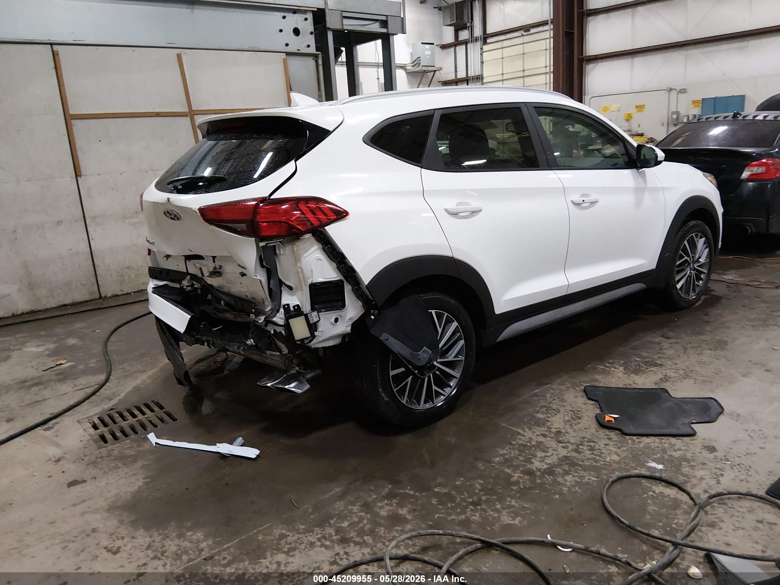 2021 Hyundai Tucson VIN KM8J3CAL9MU314665 IAAI salvage auction — Rear End, Salvage (Idaho), sold $6,550 on 2026-07-10 (photo 4)