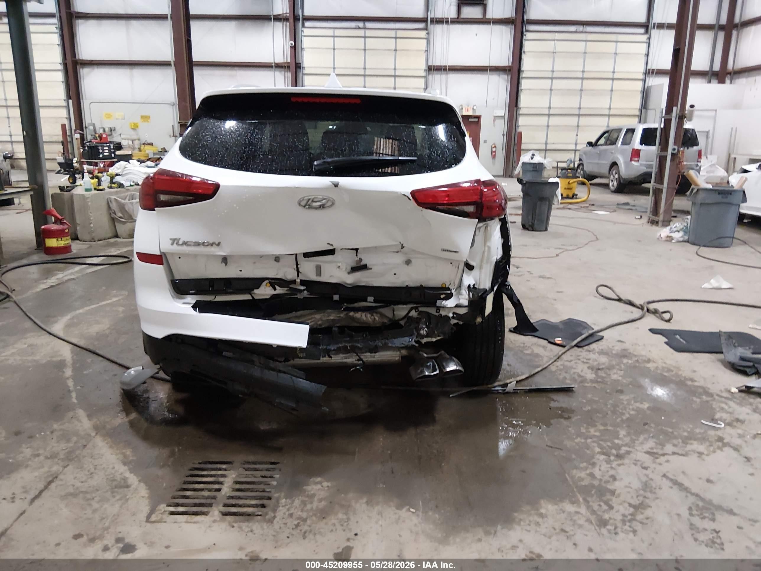 2021 Hyundai Tucson VIN KM8J3CAL9MU314665 IAAI salvage auction — Rear End, Salvage (Idaho), sold $6,550 on 2026-07-10 (photo 6)