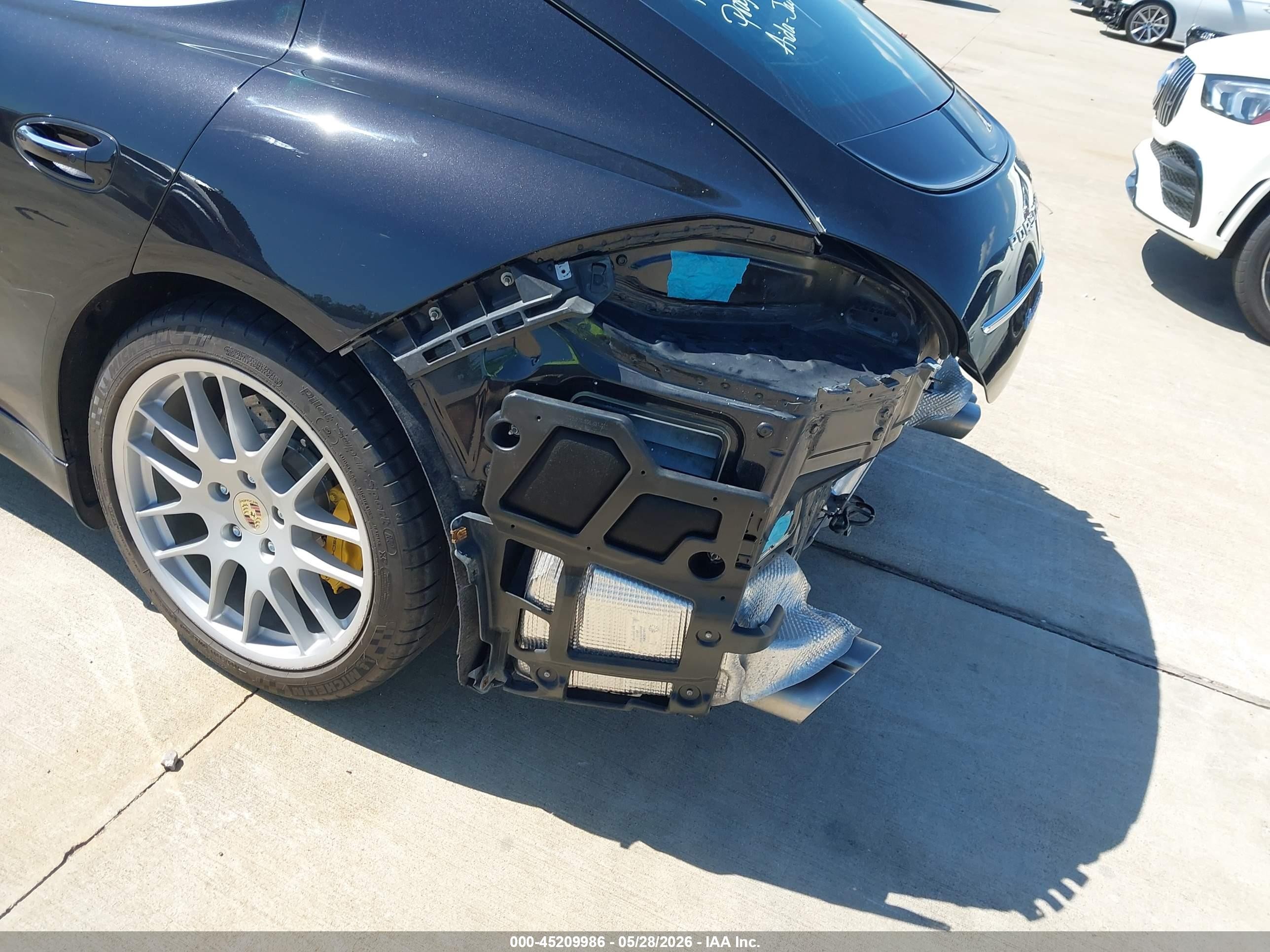 2010 Porsche Panamera VIN WP0AC2A77AL090105 IAAI salvage auction — Rear End, Original (Texas), sold $7,000 on 2026-07-03 (photo 6)
