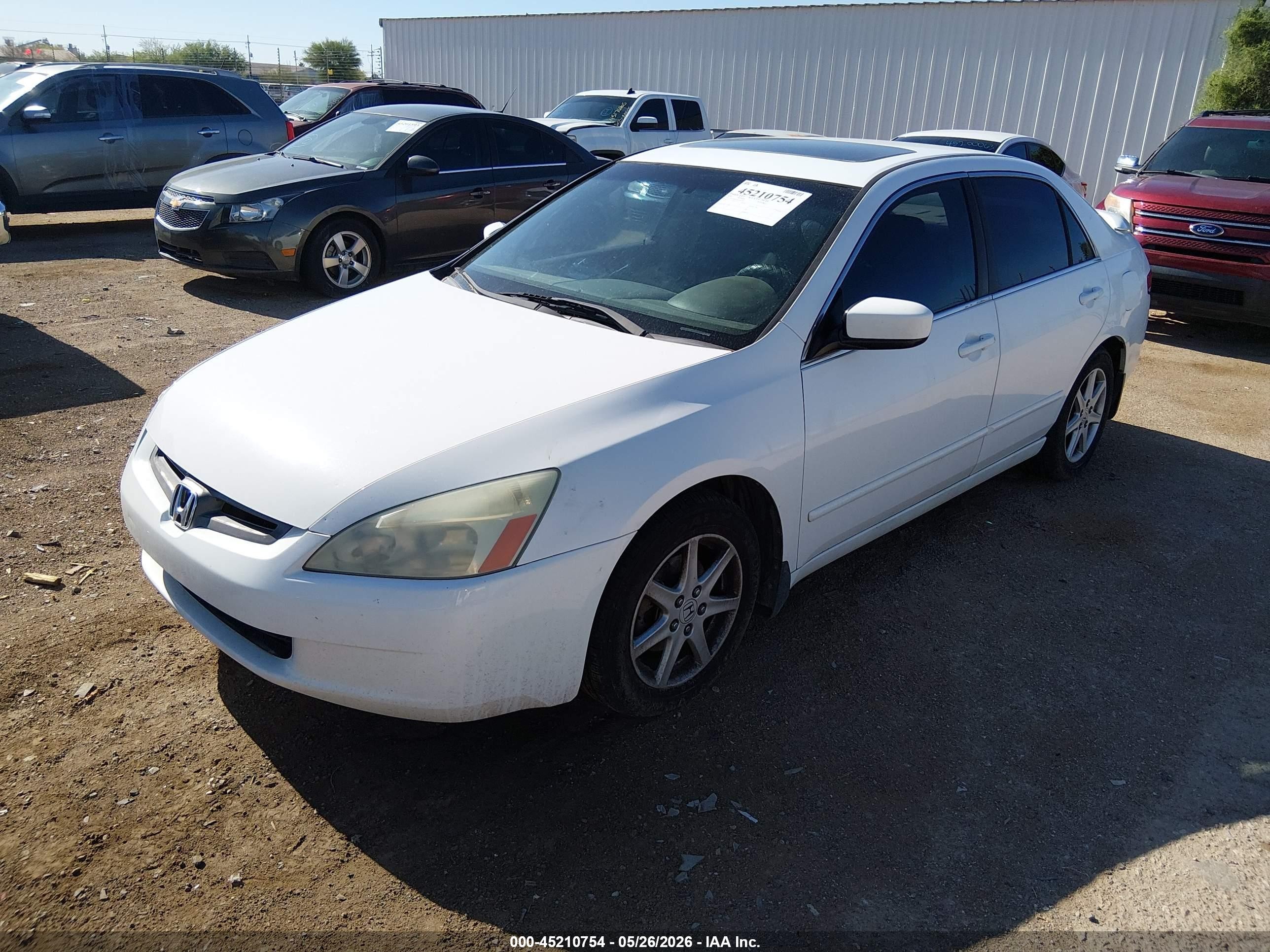 2003 Honda Accord VIN 1HGCM66563A062784 IAAI salvage auction — Normal Wear, Clear (Arizona), sold $175 on 2026-07-09 (photo 2)