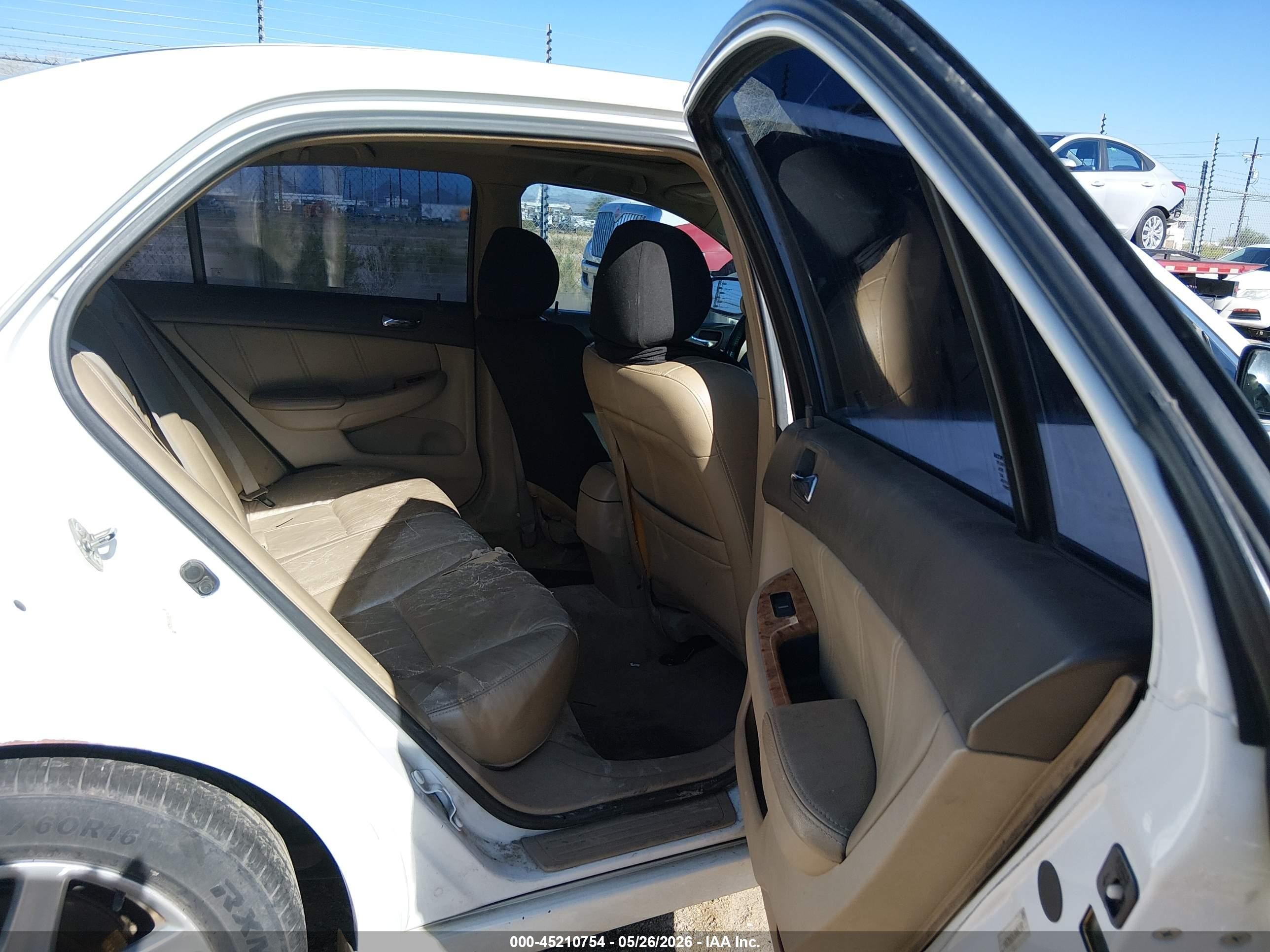 2003 Honda Accord VIN 1HGCM66563A062784 IAAI salvage auction — Normal Wear, Clear (Arizona), sold $175 on 2026-07-09 (photo 8)