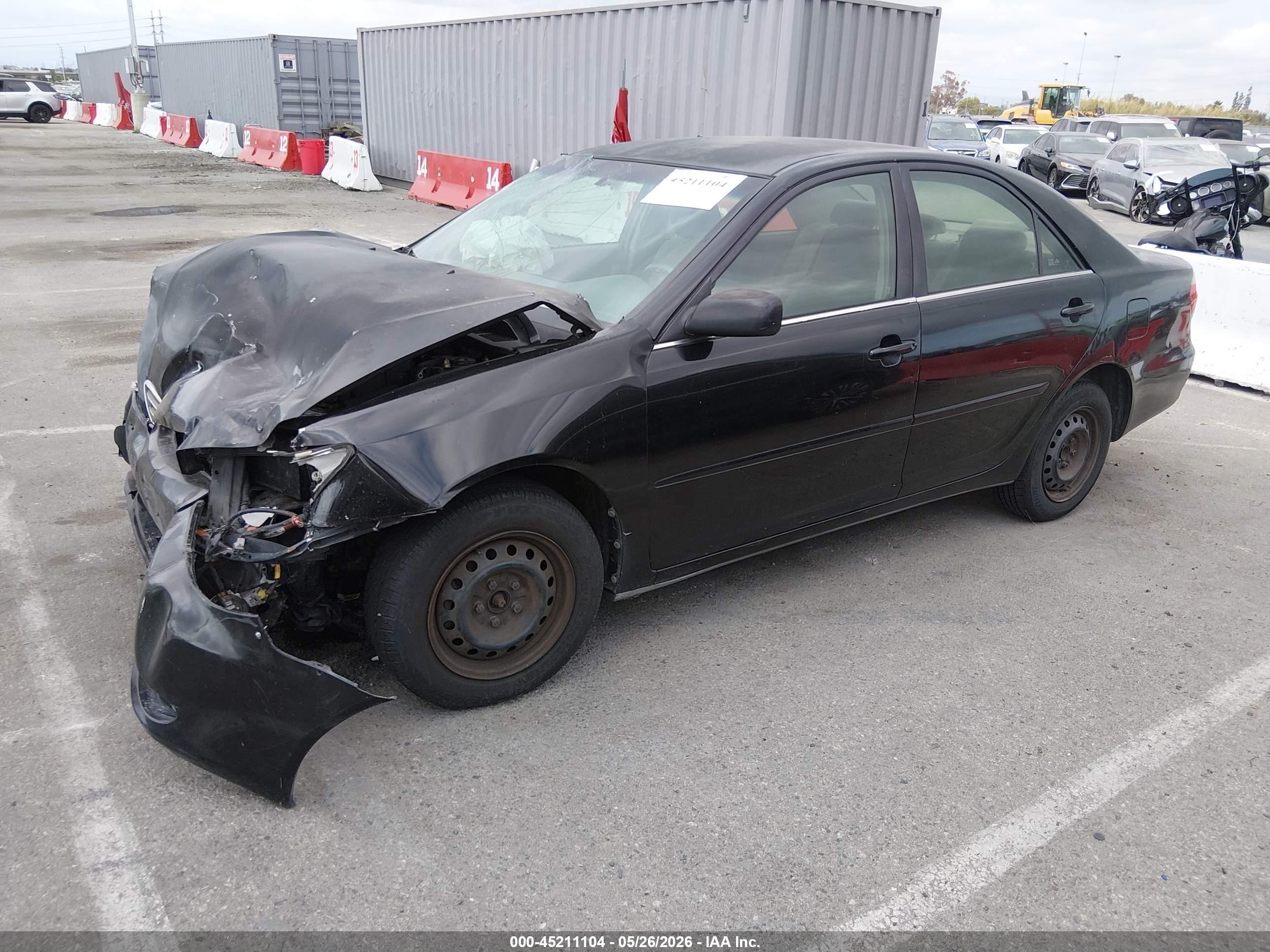 2006 Toyota Camry VIN 4T1BE32K26U149274 IAAI salvage auction — Normal Wear, Clear - Dealer Only (California), sold $400 on 2026-07-02 (photo 2)