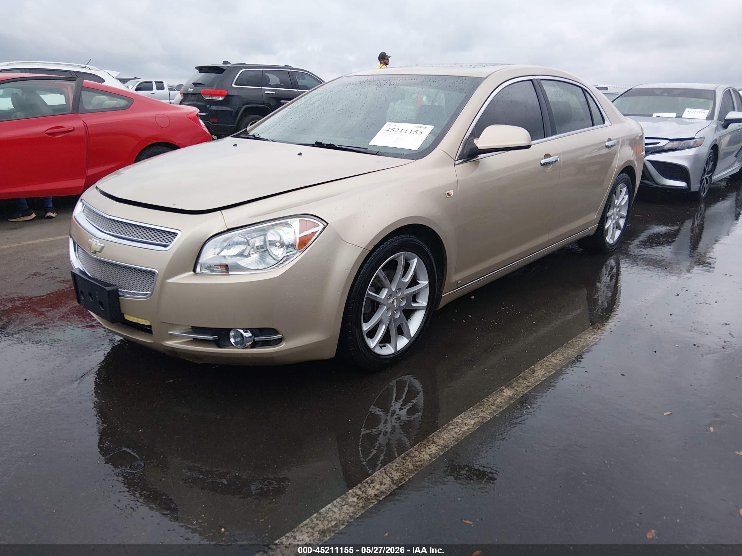 2008 Chevrolet Malibu VIN 1G1ZK57798F247861 IAAI salvage auction — Side, Salvage (North Carolina), sold $775 on 2026-09-10 (photo 2)