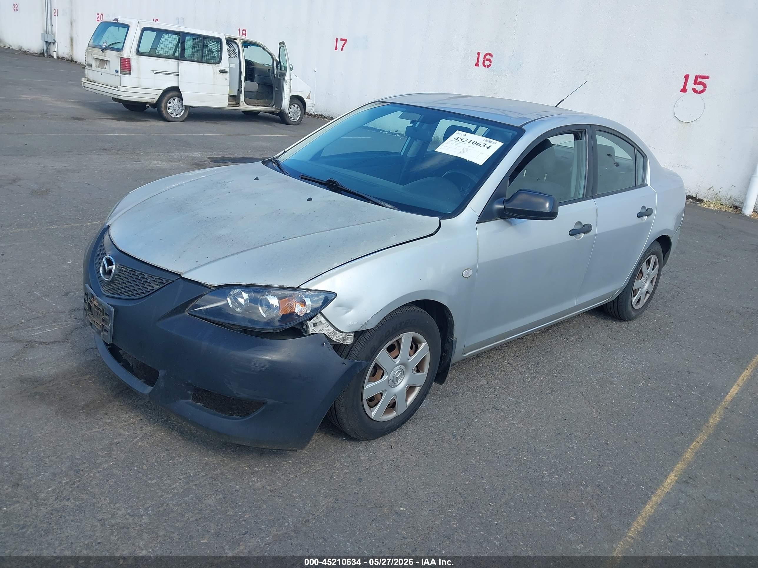 2006 Mazda 3 VIN JM1BK12F261482208 IAAI salvage auction — Side, Salvage (Oregon), sold $100 on 2026-07-09 (photo 2)