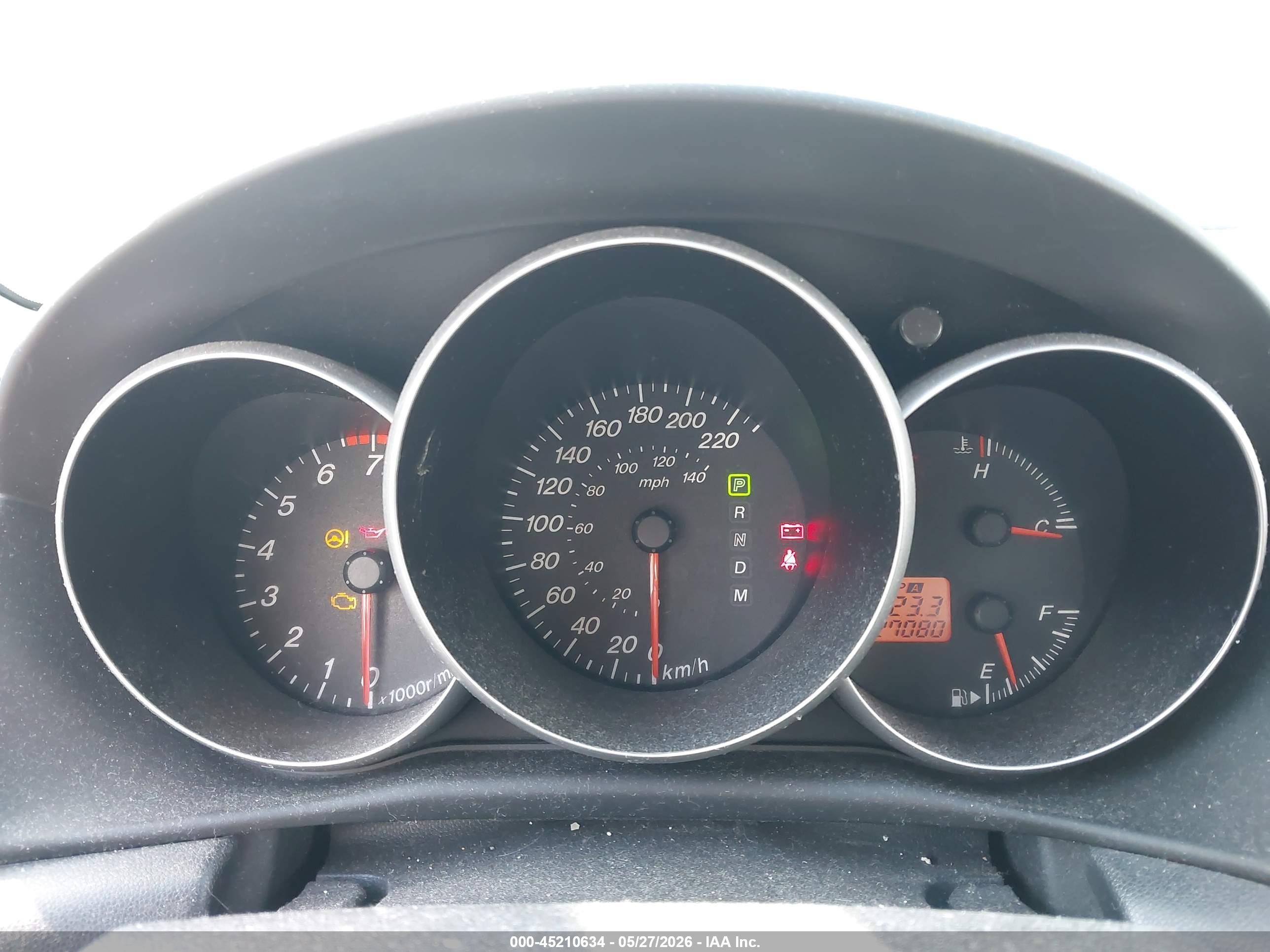 2006 Mazda 3 VIN JM1BK12F261482208 IAAI salvage auction — Side, Salvage (Oregon), sold $100 on 2026-07-09 (photo 7)
