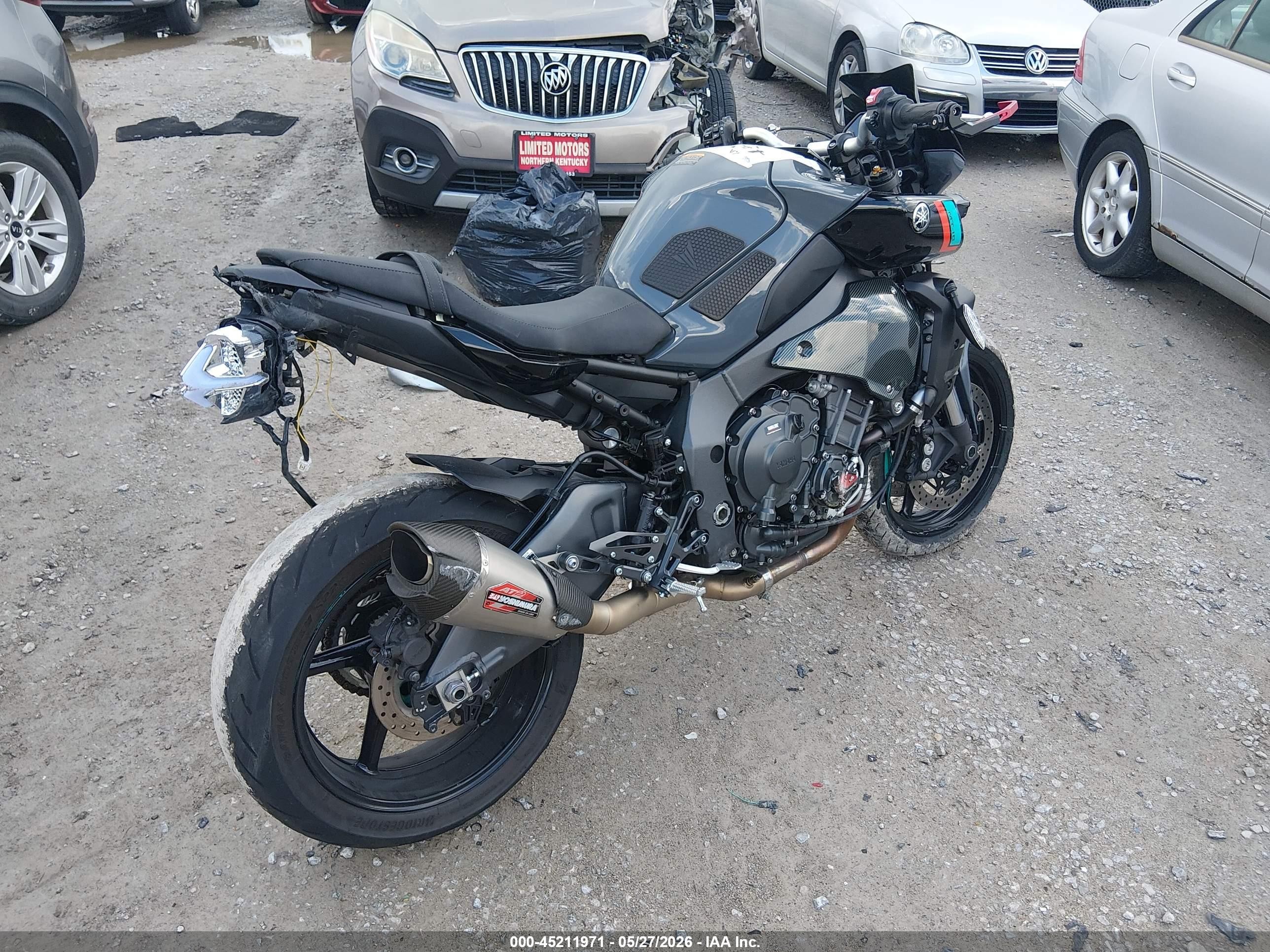 2022 Yamaha Mt VIN JYARN79E4NA000323 IAAI salvage auction — Rear End, Salvage (Kentucky), sold $4,650 on 2026-10-07 (photo 4)
