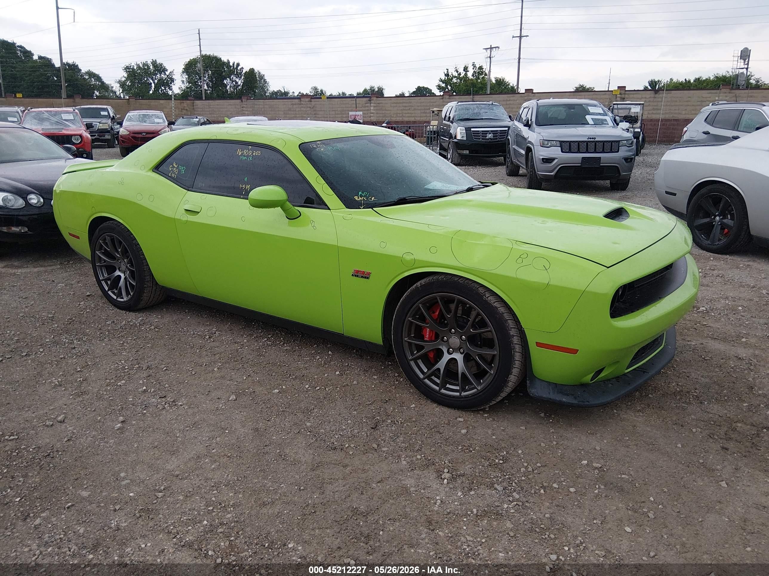 2015 Dodge Challenger VIN 2C3CDZDJ8FH815743 — IAAI salvage auction photo