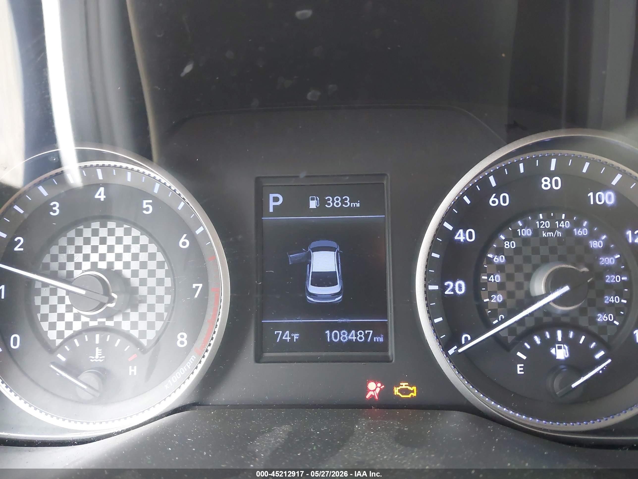 2019 Hyundai Elantra VIN 5NPD84LF0KH488597 IAAI salvage auction — Front End, Salvage (California), sold $2,000 on 2026-09-11 (photo 7)