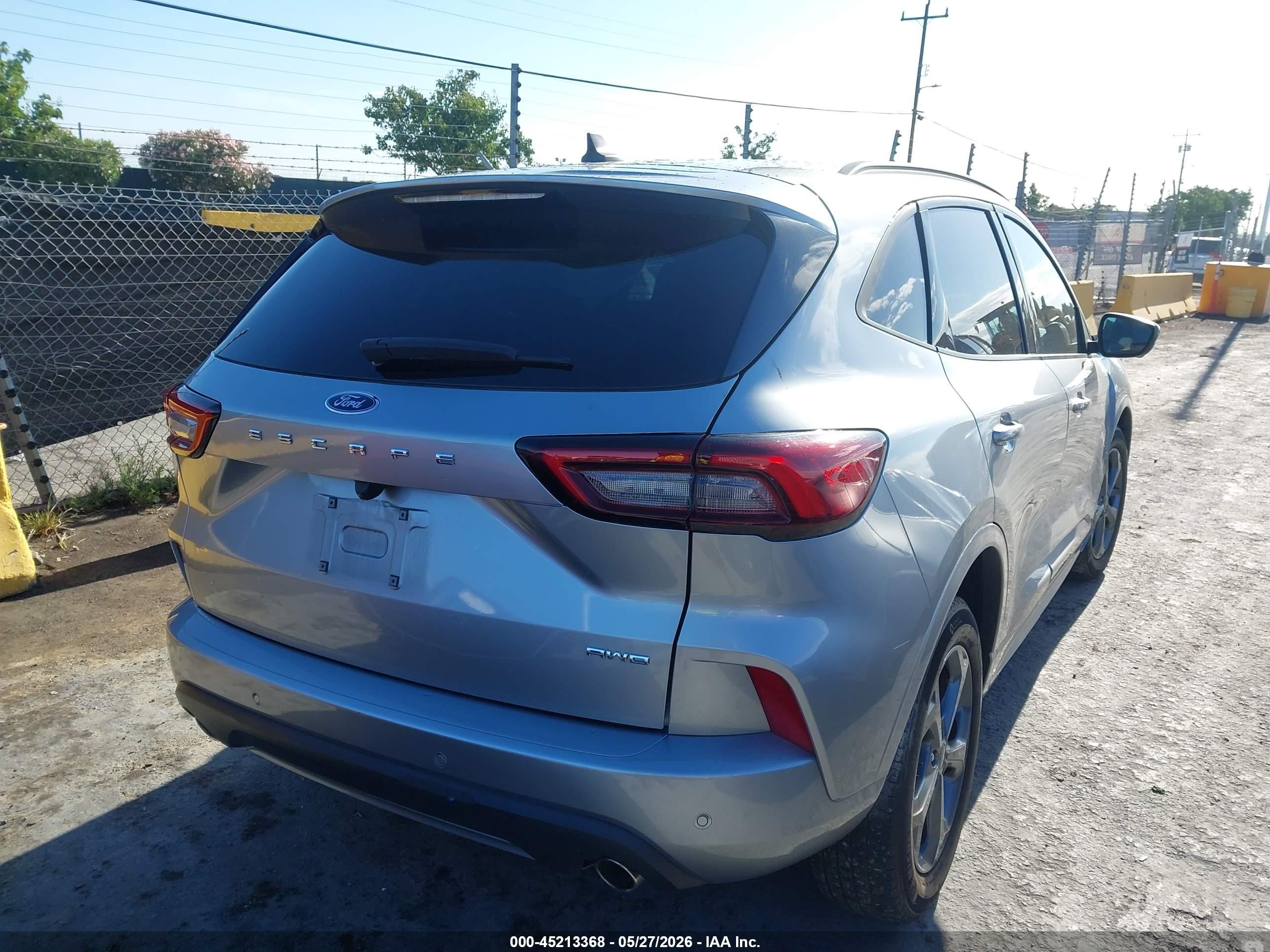2023 Ford Escape VIN 1FMCU9NA5PUA14708 IAAI salvage auction — Unknown, Salvage (California), sold $2,050 on 2026-07-09 (photo 4)